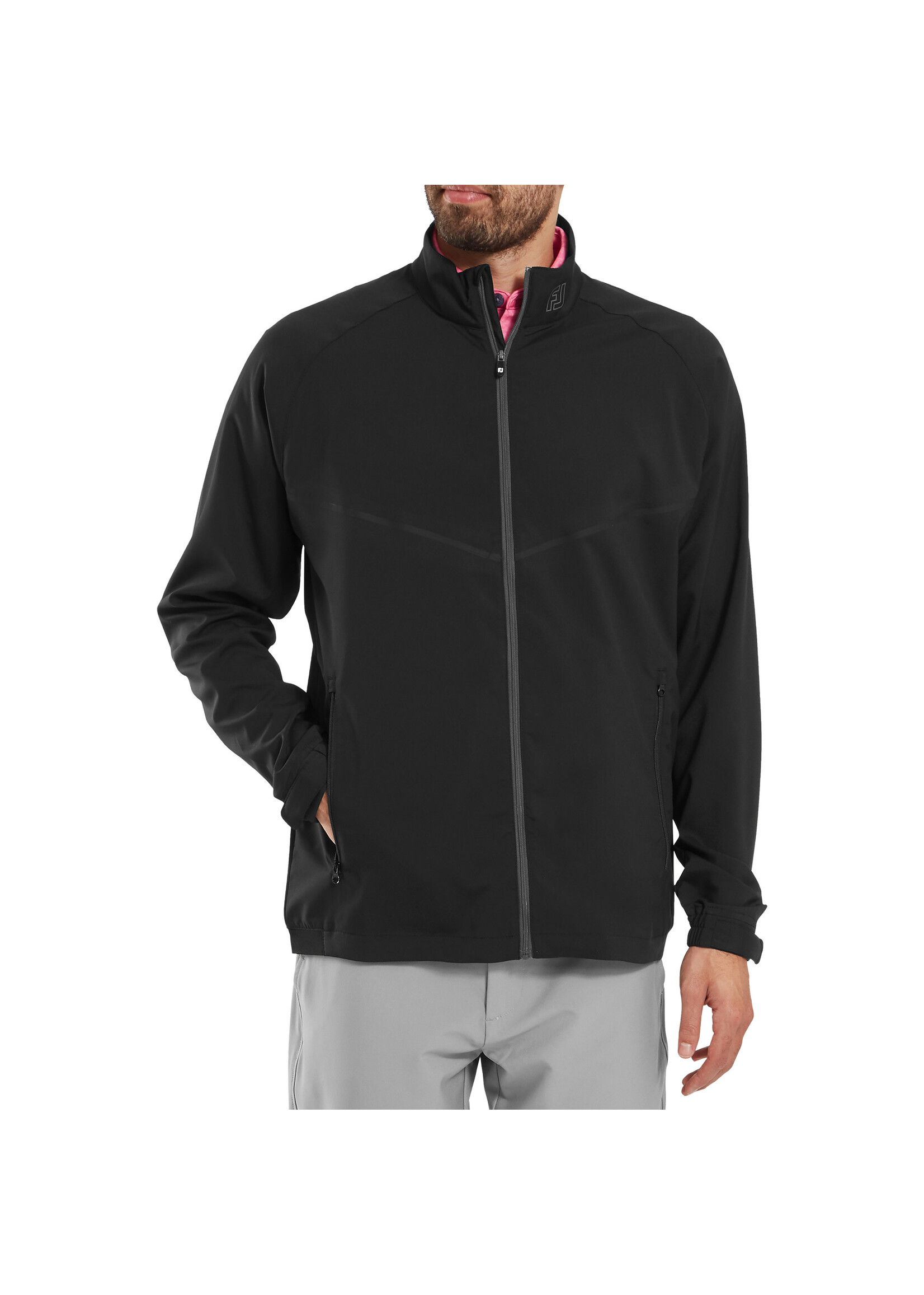 Footjoy Footjoy Full Zip Zephyr Windshirt - Black