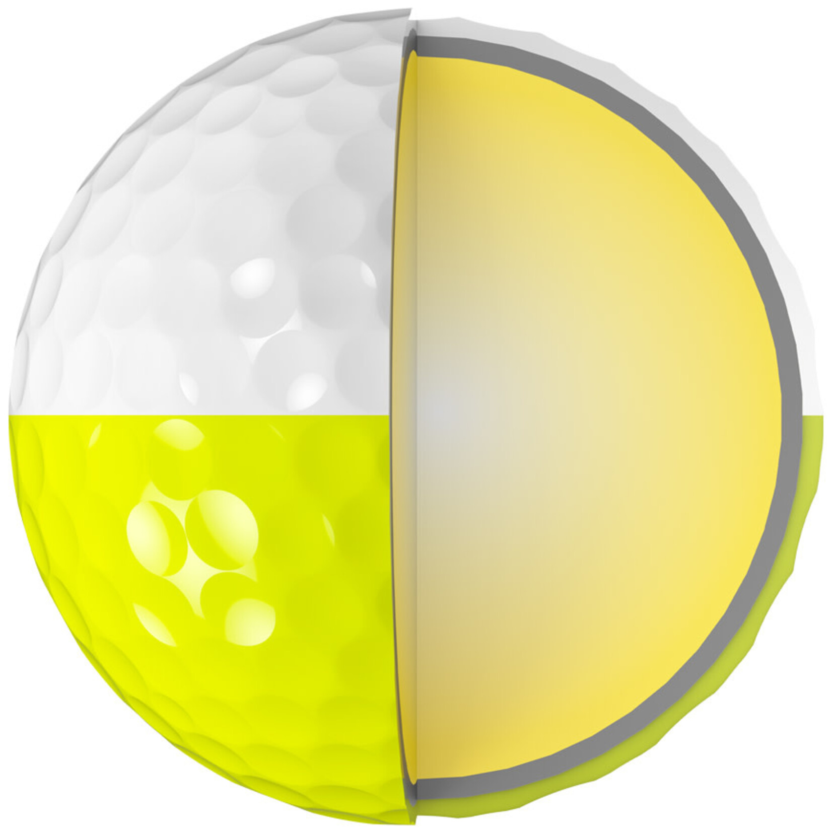 Srixon Srixon Z-star 9 Divide - White/Yellow