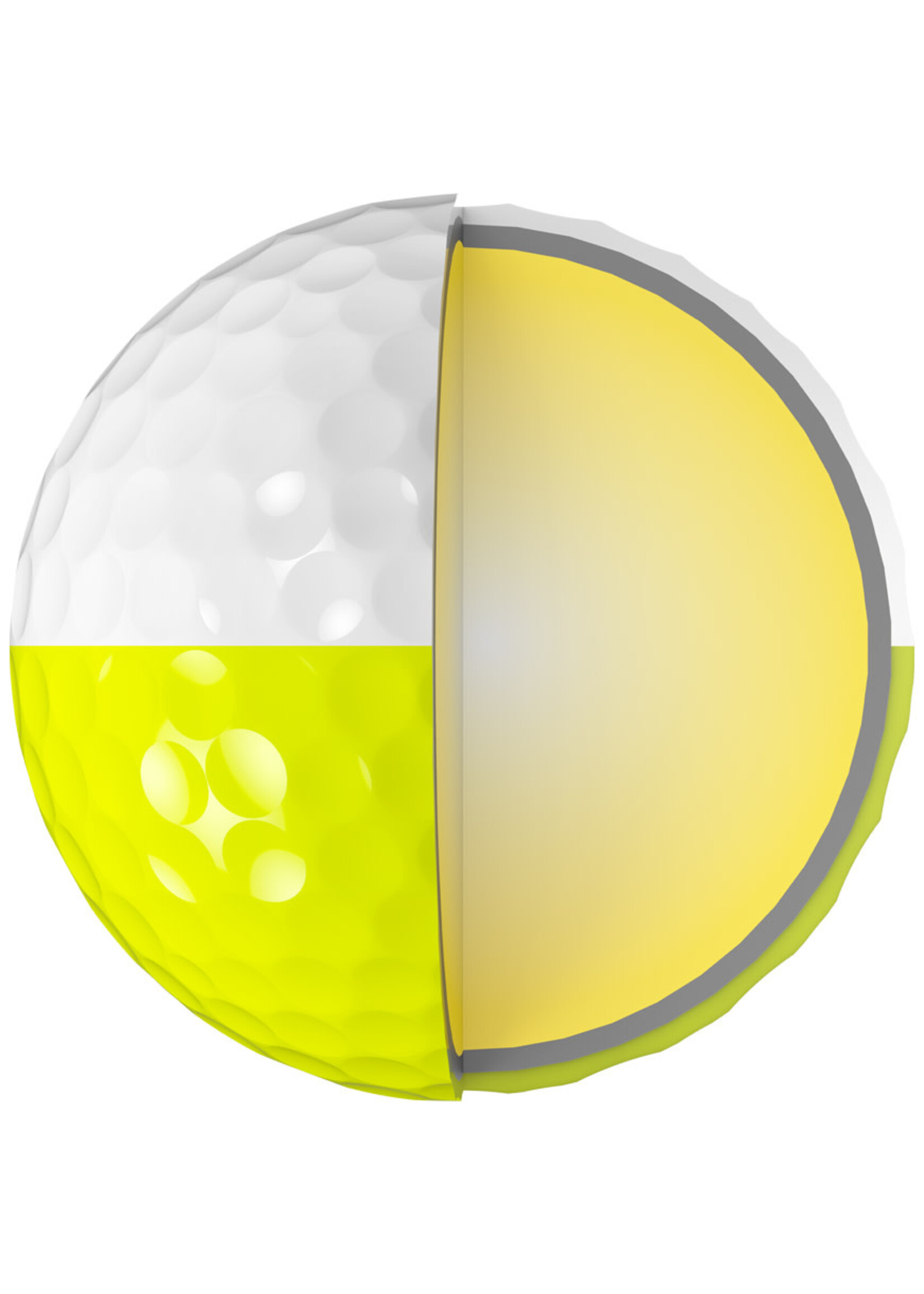 Srixon Srixon Z-star 9 Divide - White/Yellow