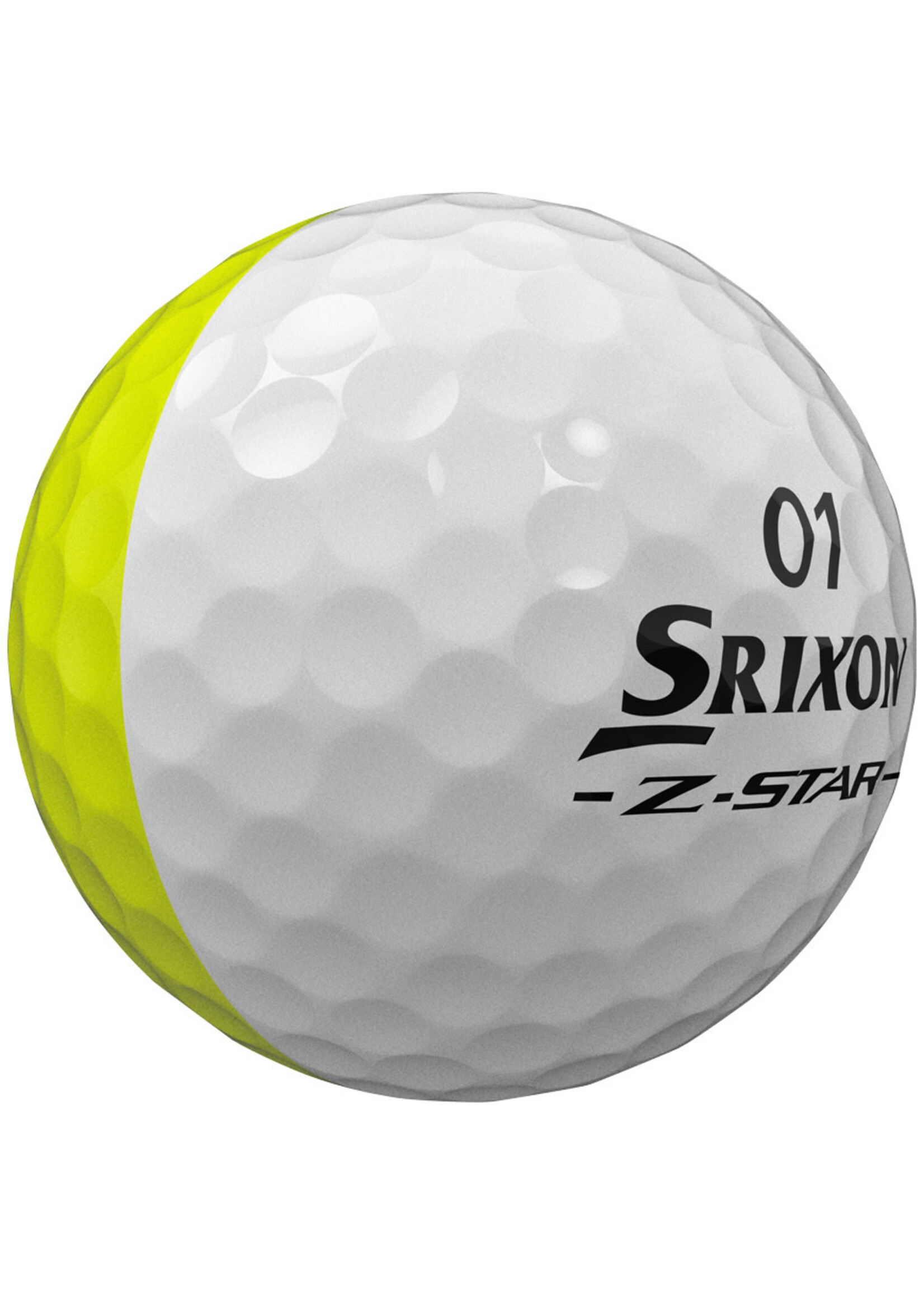 Srixon Srixon Z-star 9 Divide - White/Yellow