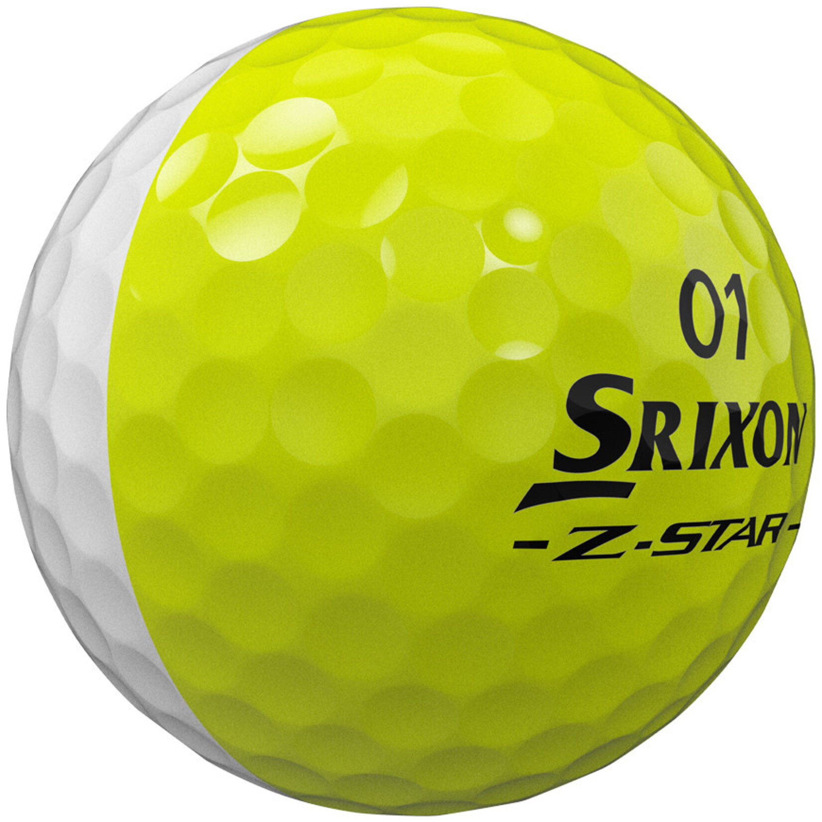 Srixon Srixon Z-star 9 Divide - White/Yellow