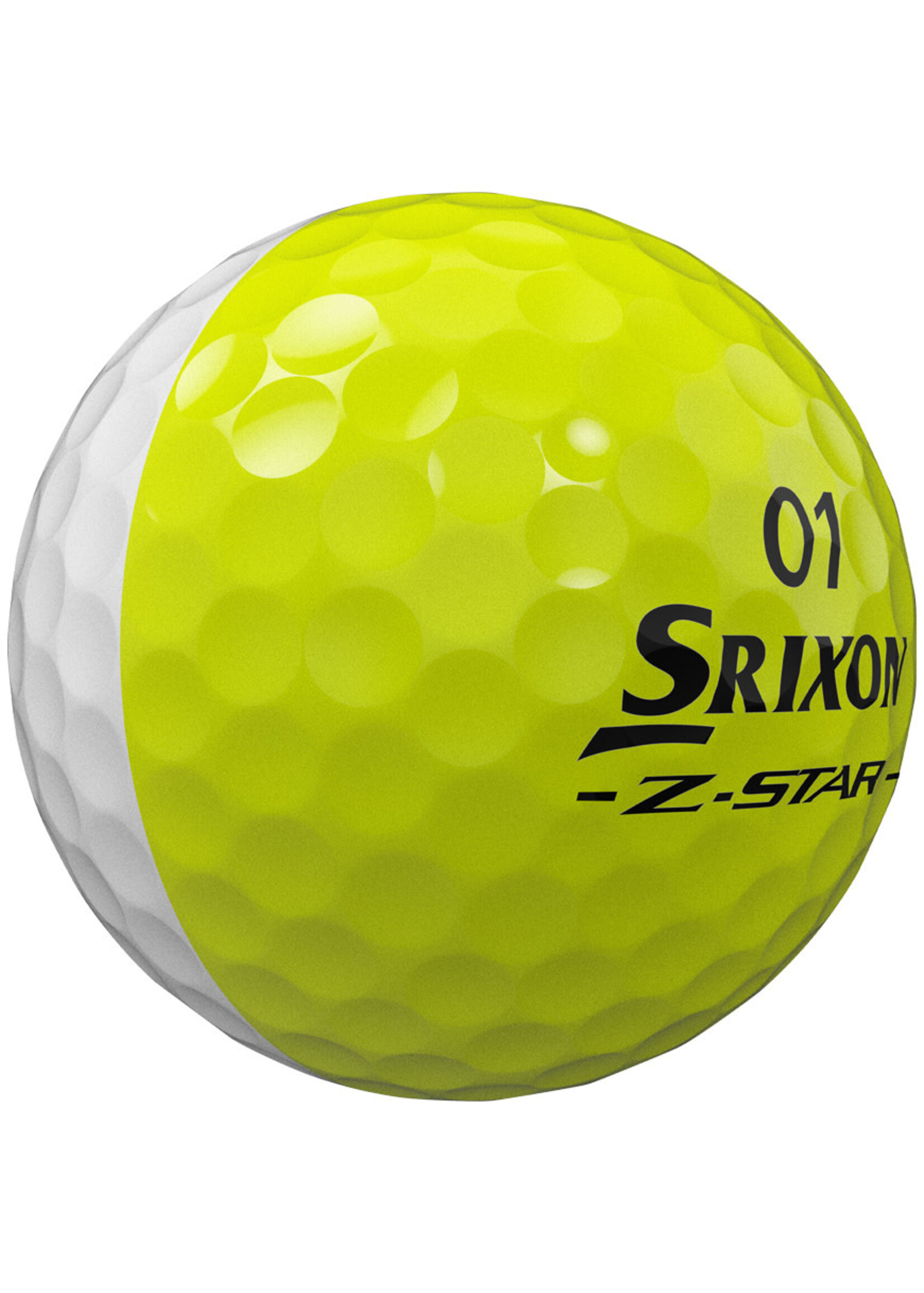 Srixon Srixon Z-star 9 Divide - White/Yellow