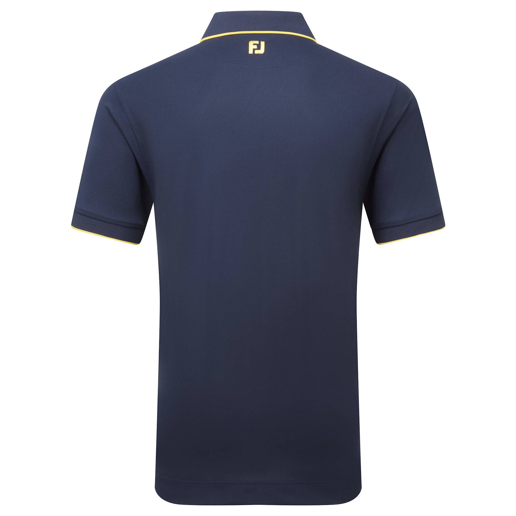 Footjoy Footjoy Tipped Pique Polo - Navy/White/Taxi
