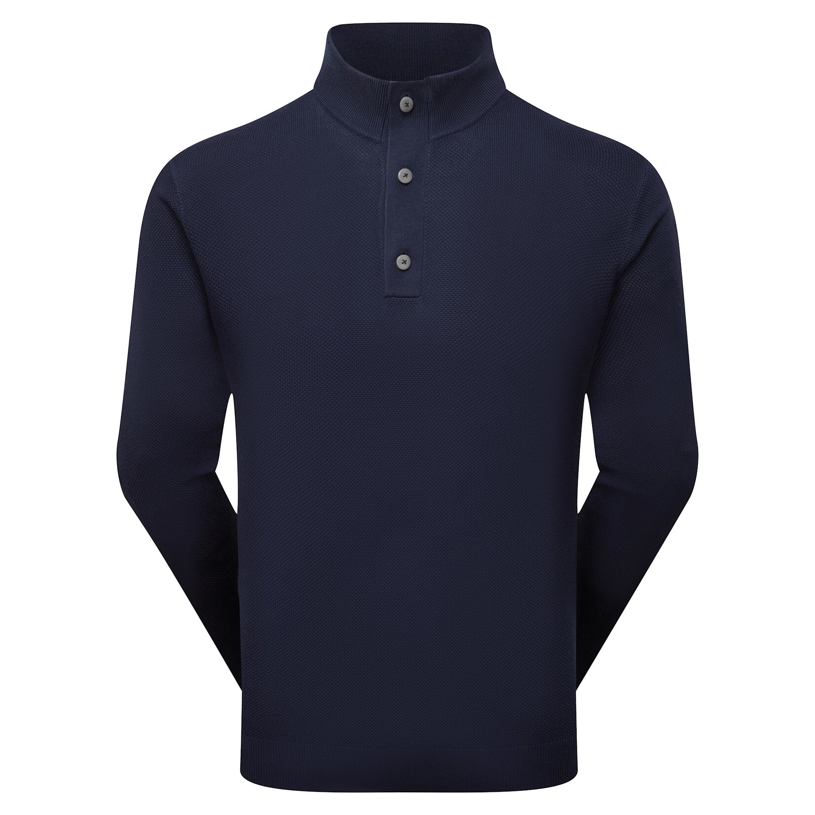 Footjoy Footjoy Drirelease Button Placket Sweater - Navy