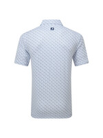 Footjoy Footjoy Figure Print Lisle Polo - White/Navy