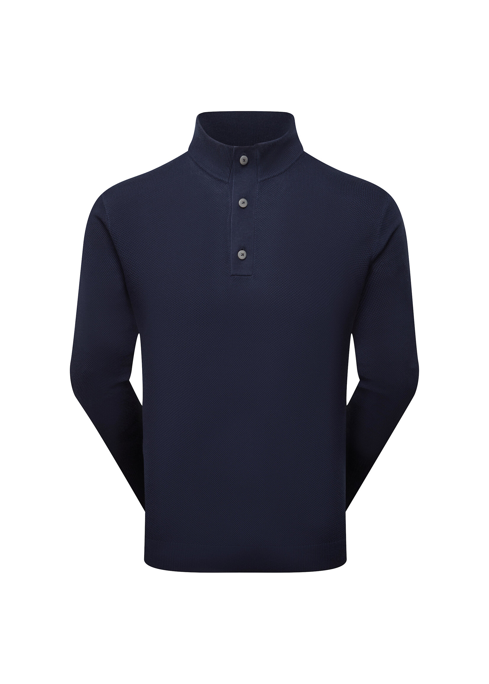 Footjoy Footjoy Drirelease Button Placket Sweater - Navy