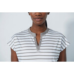 Daily Sports Daily Itami Cap S Shirt - 360 - White/Beige