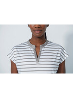 Daily Sports Daily Itami Cap S Shirt - 360 - White/Beige