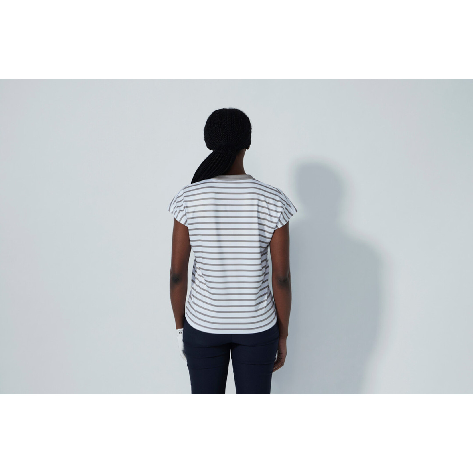 Daily Sports Daily Itami Cap S Shirt - 360 - White/Beige