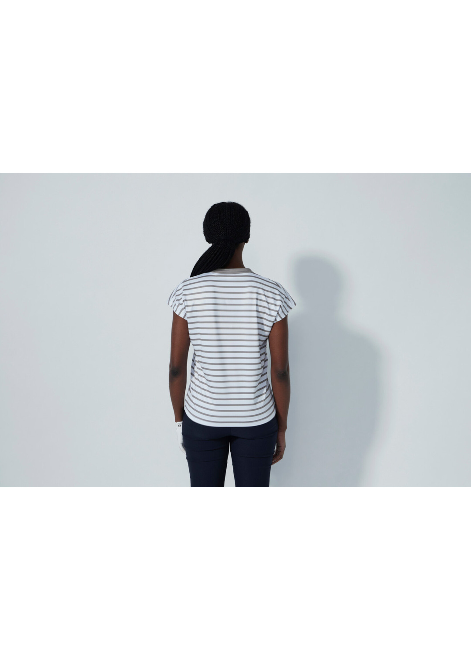 Daily Sports Daily Itami Cap S Shirt - 360 - White/Beige
