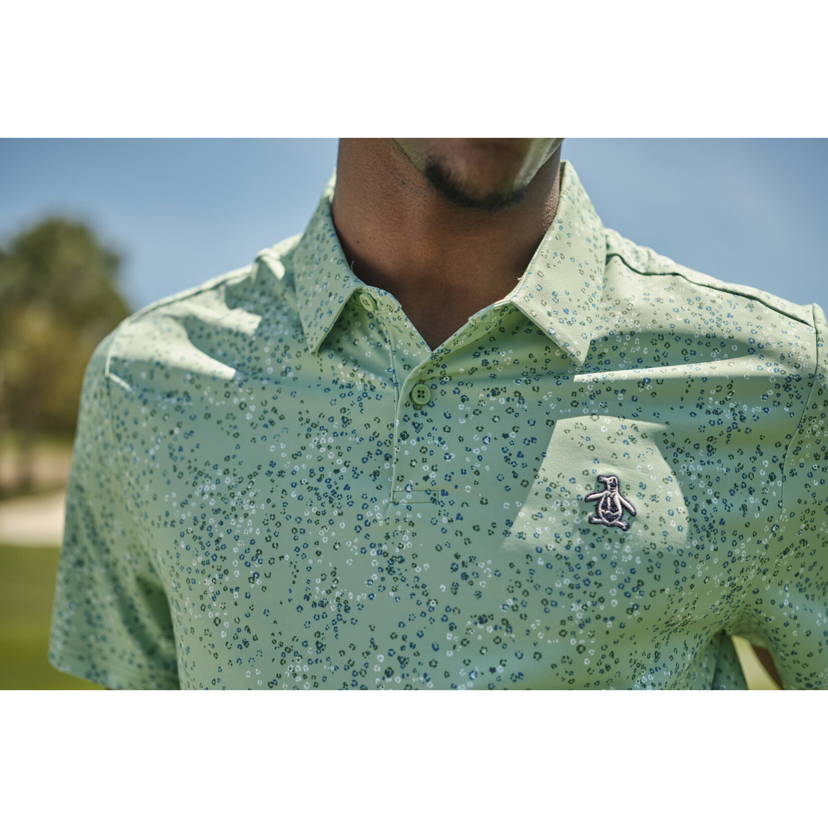 Original Penguin Original Penguin All-Over Micro Abstract Print - Sprucestone
