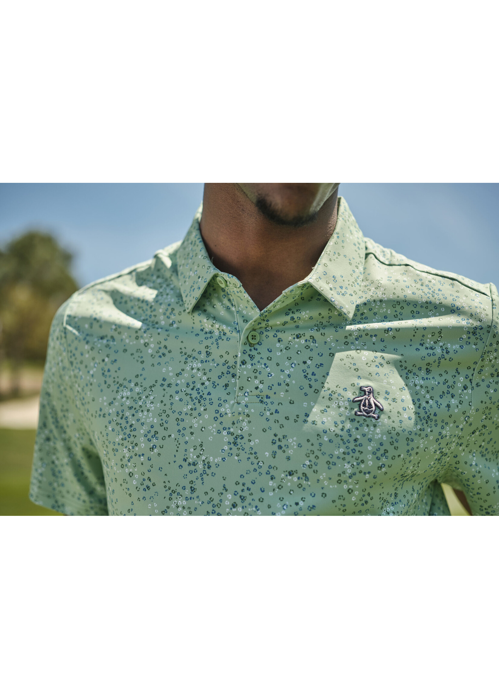 Original Penguin Original Penguin All-Over Micro Abstract Print - Sprucestone