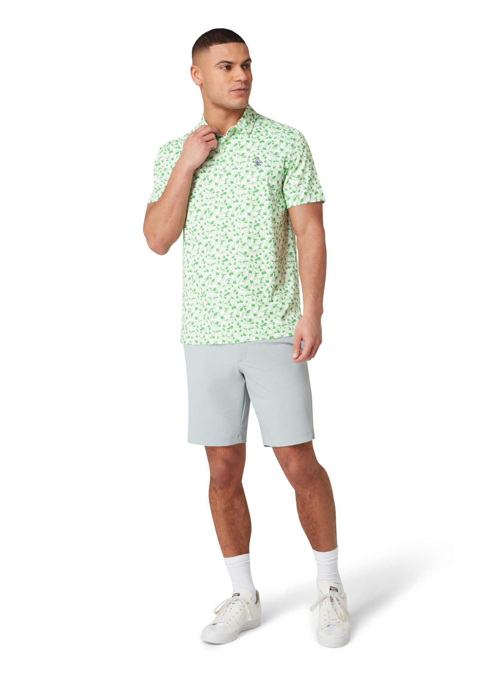 Original Penguin Original Penguin All-Over Underwater Mosaic Printed - Sprucestone