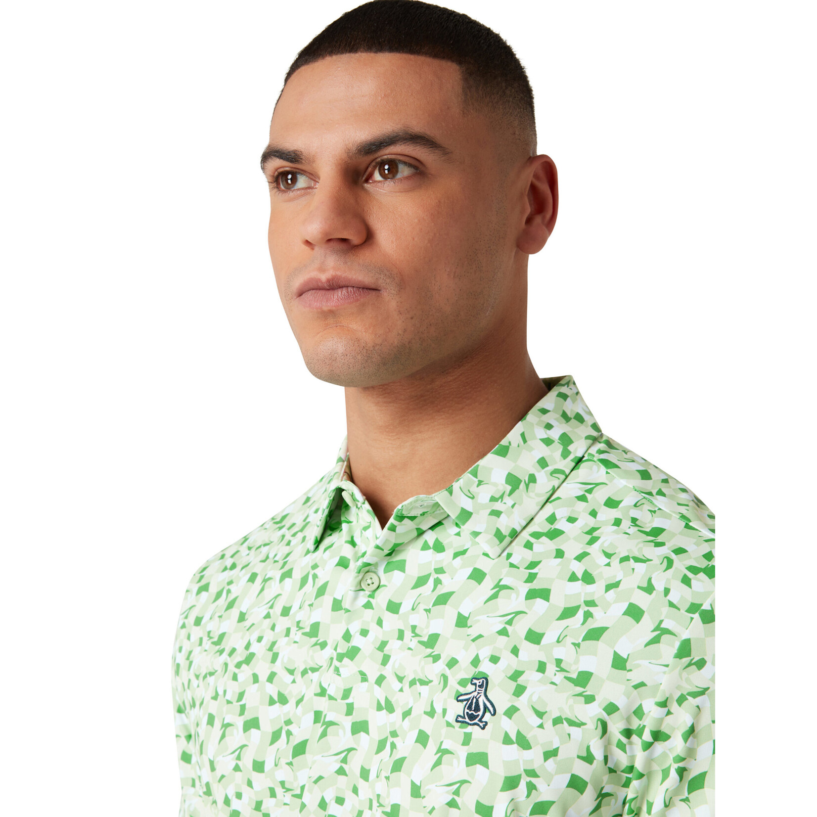 Original Penguin Original Penguin All-Over Underwater Mosaic Printed - Sprucestone