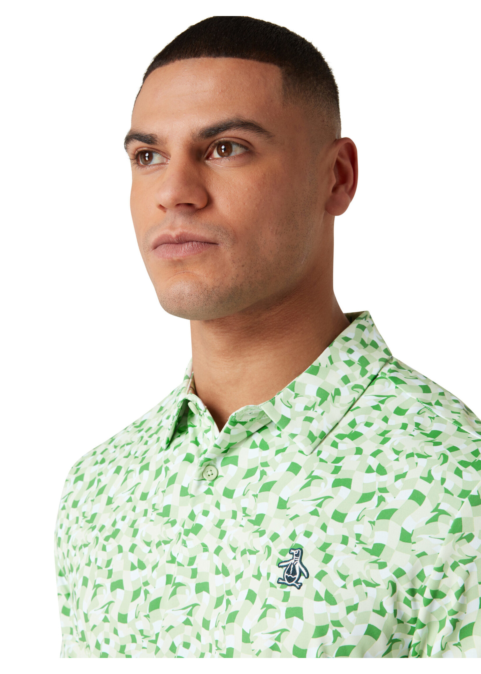 Original Penguin Original Penguin All-Over Underwater Mosaic Printed - Sprucestone