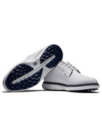 Footjoy Footjoy M Traditions Spikeless Blucher - White/Navy