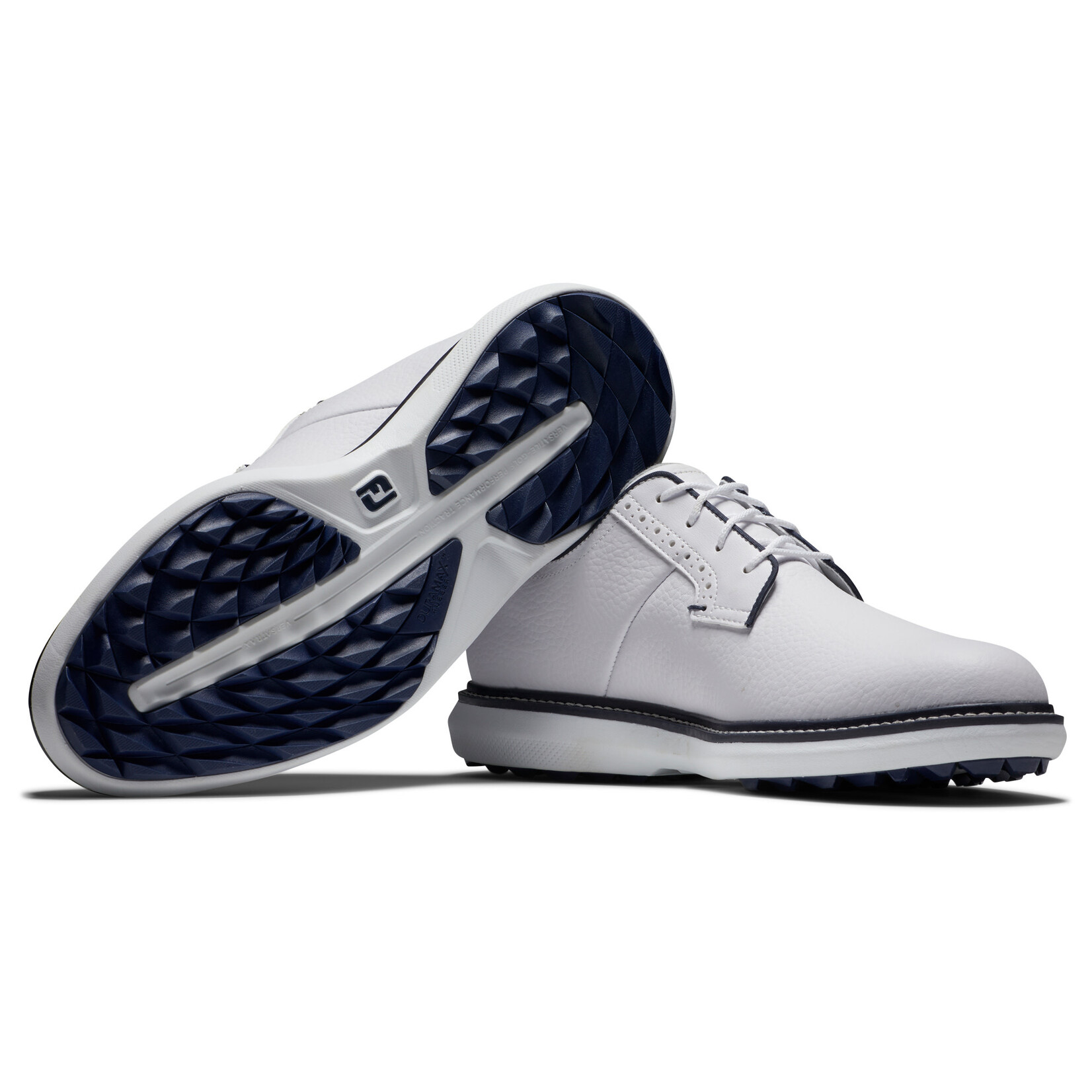 Footjoy Footjoy M Traditions Spikeless Blucher - White/Navy