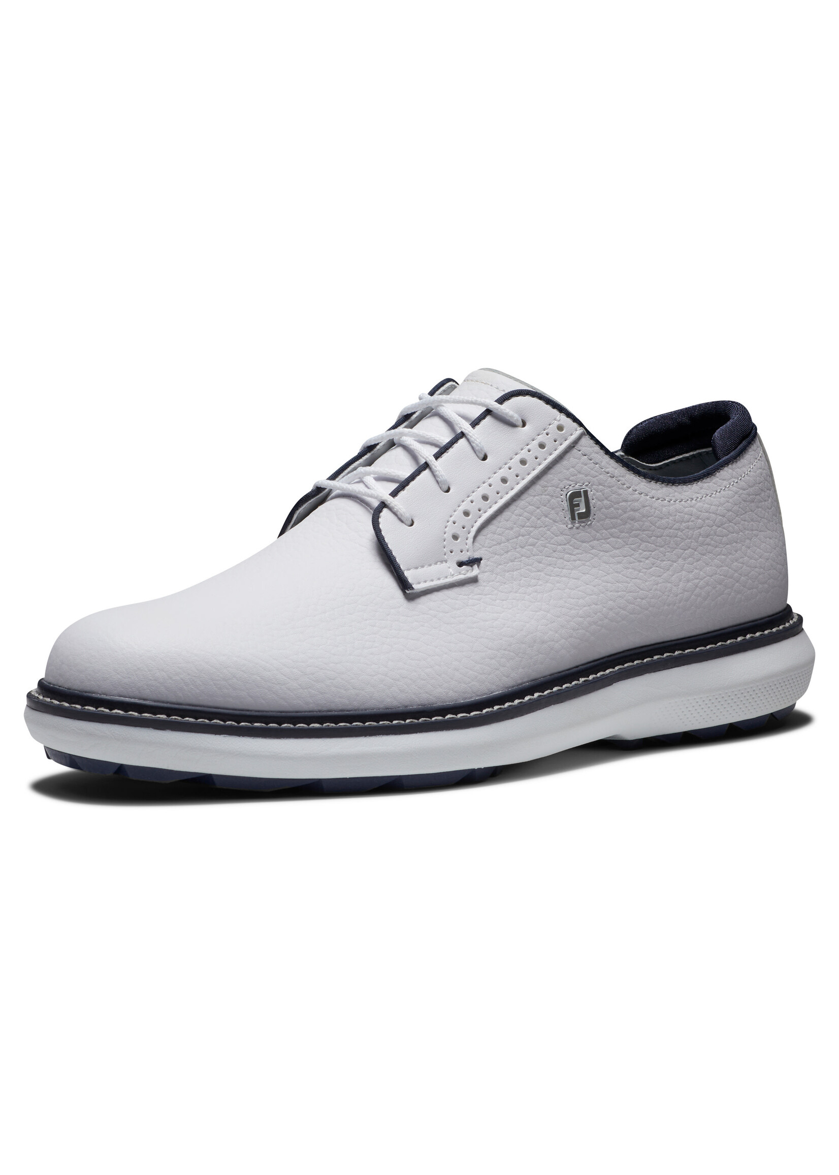 Footjoy Footjoy M Traditions Spikeless Blucher - White/Navy
