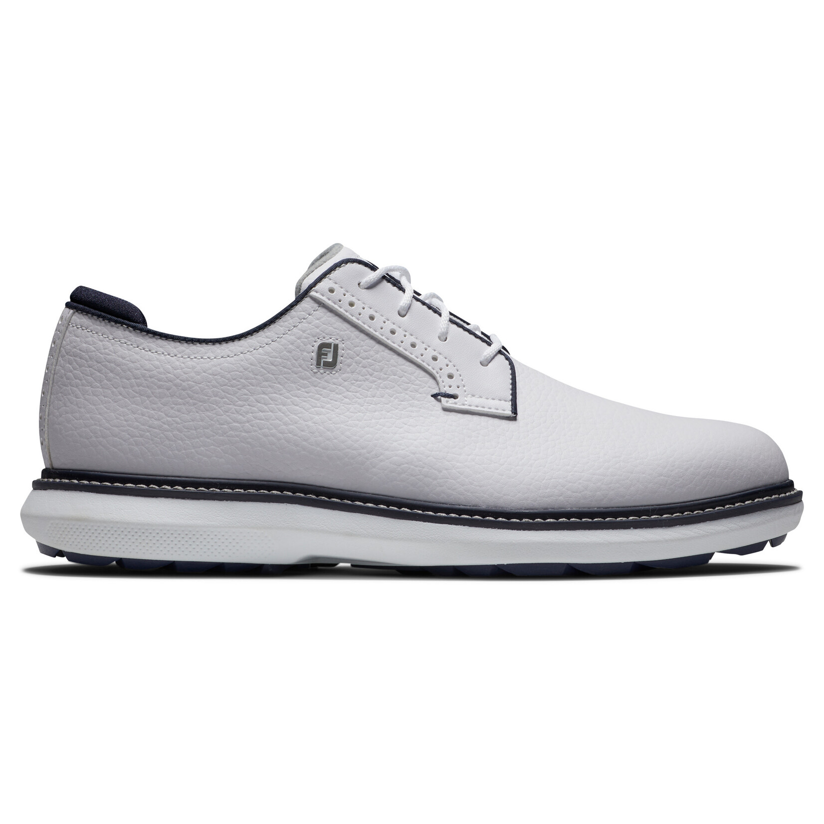 Footjoy Footjoy M Traditions Spikeless Blucher - White/Navy