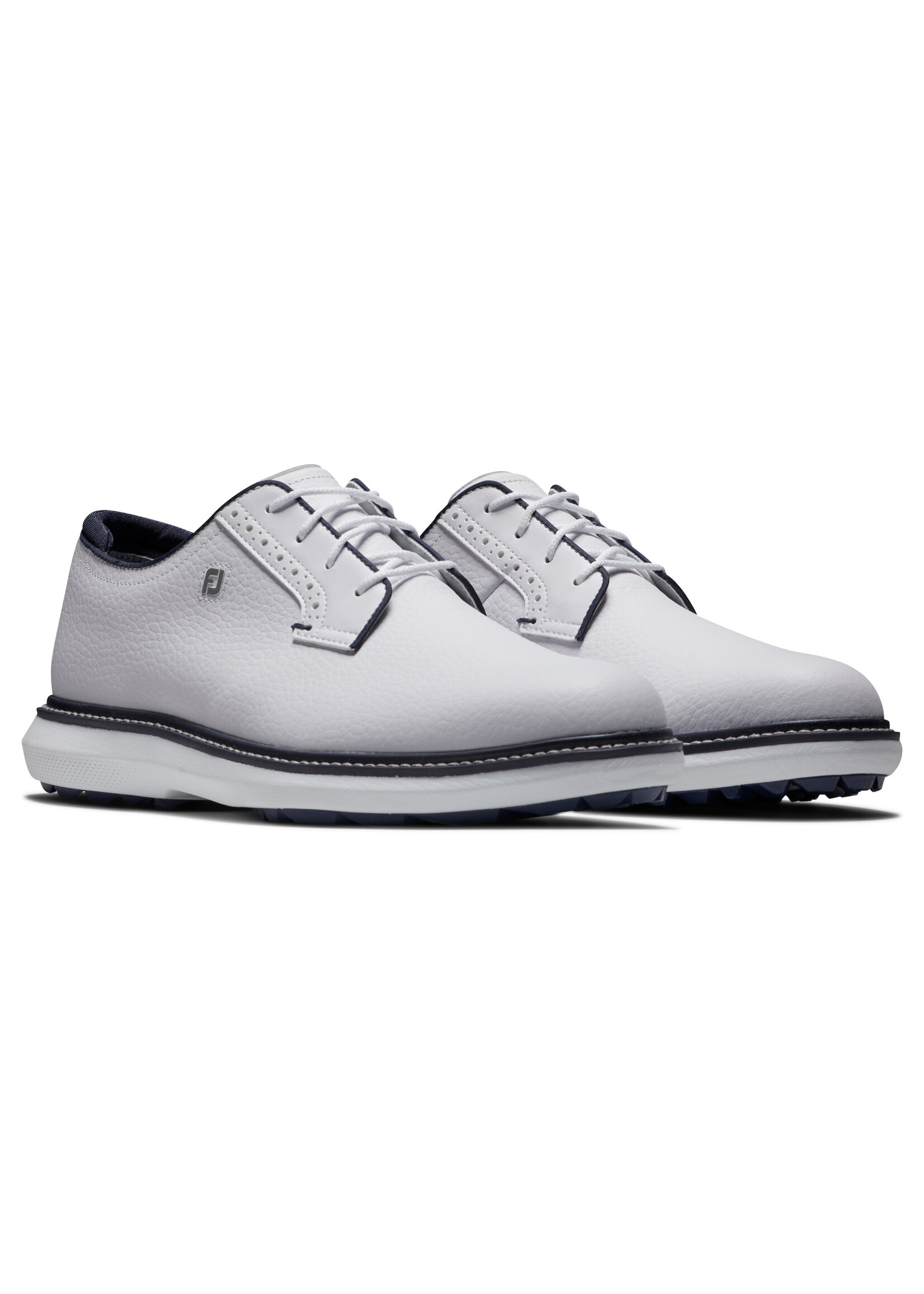 Footjoy Footjoy M Traditions Spikeless Blucher - White/Navy