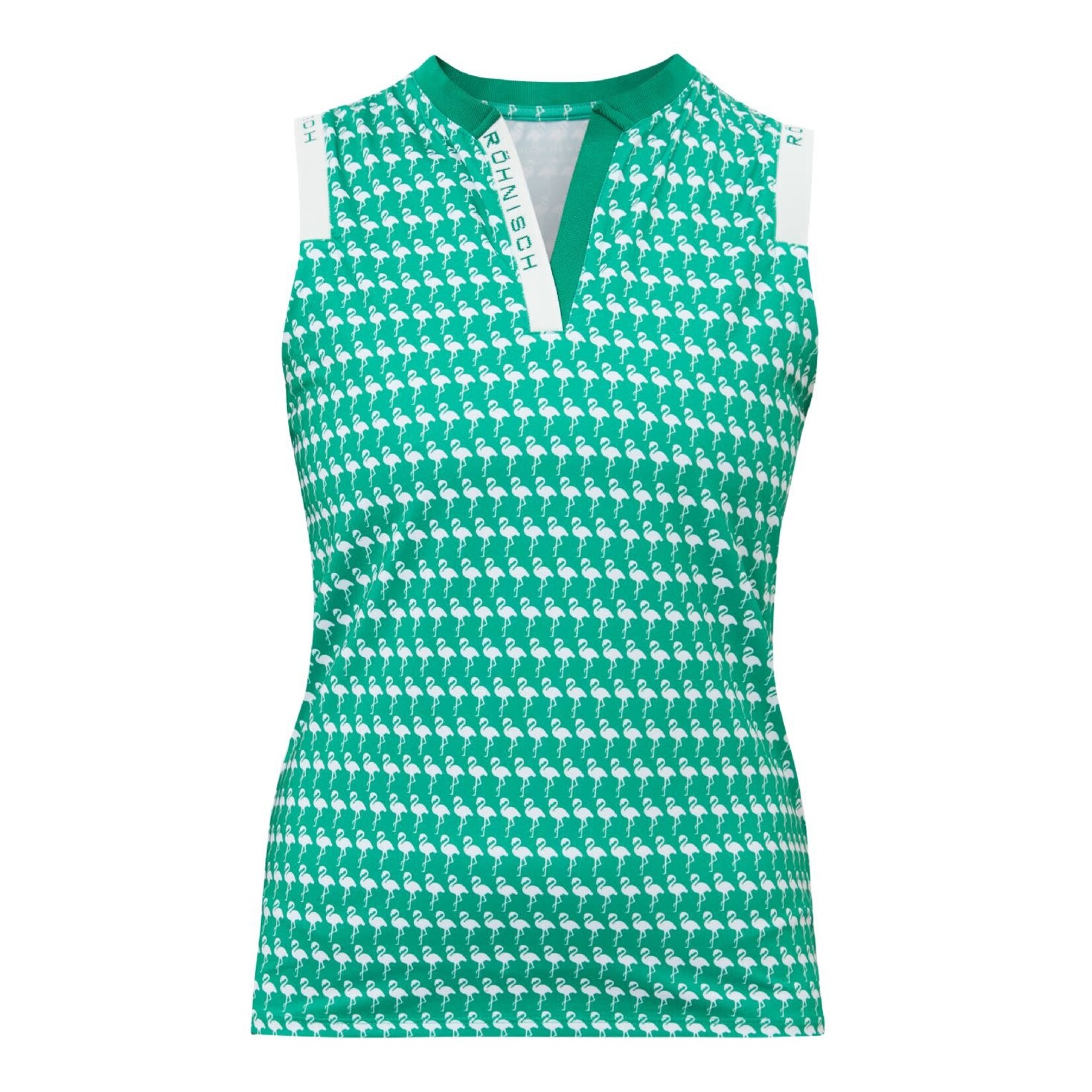 Rohnisch Rohnisch Abby Sleeveless Top -Flamingo Aop/Jelly Bean L