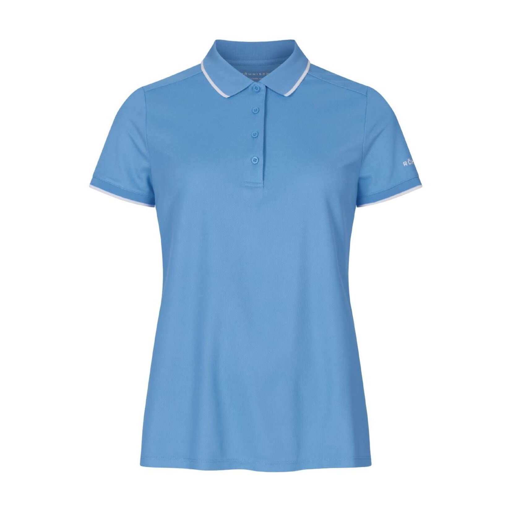 Rohnisch Rohnisch Miriam Poloshirt - Heavenly Blue XXL