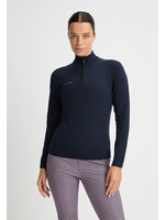 Rohnisch Rohnisch Kora Knitted Half Zip - Navy