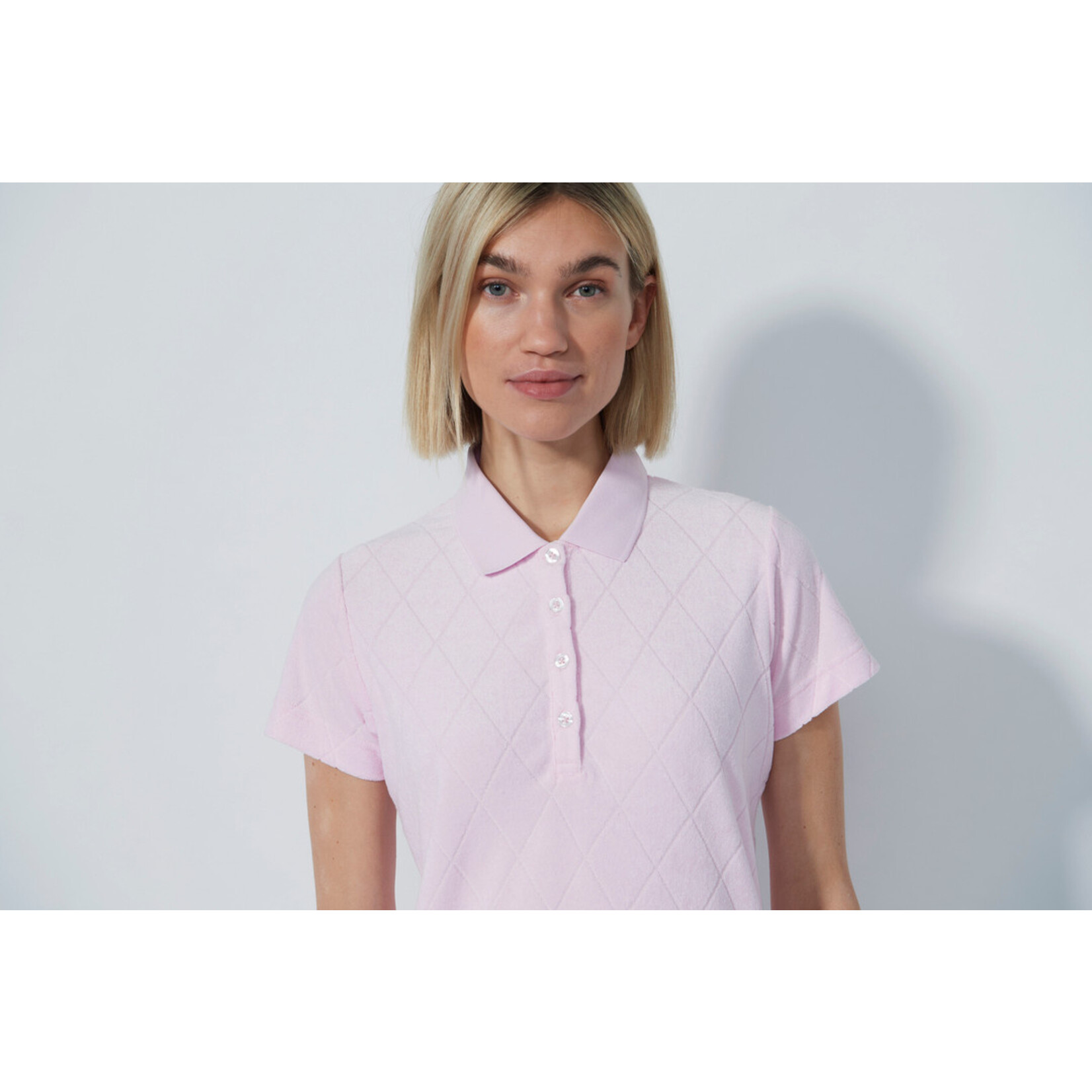Daily Sports Daily Terry Touch SS Polo - 800 - Roze