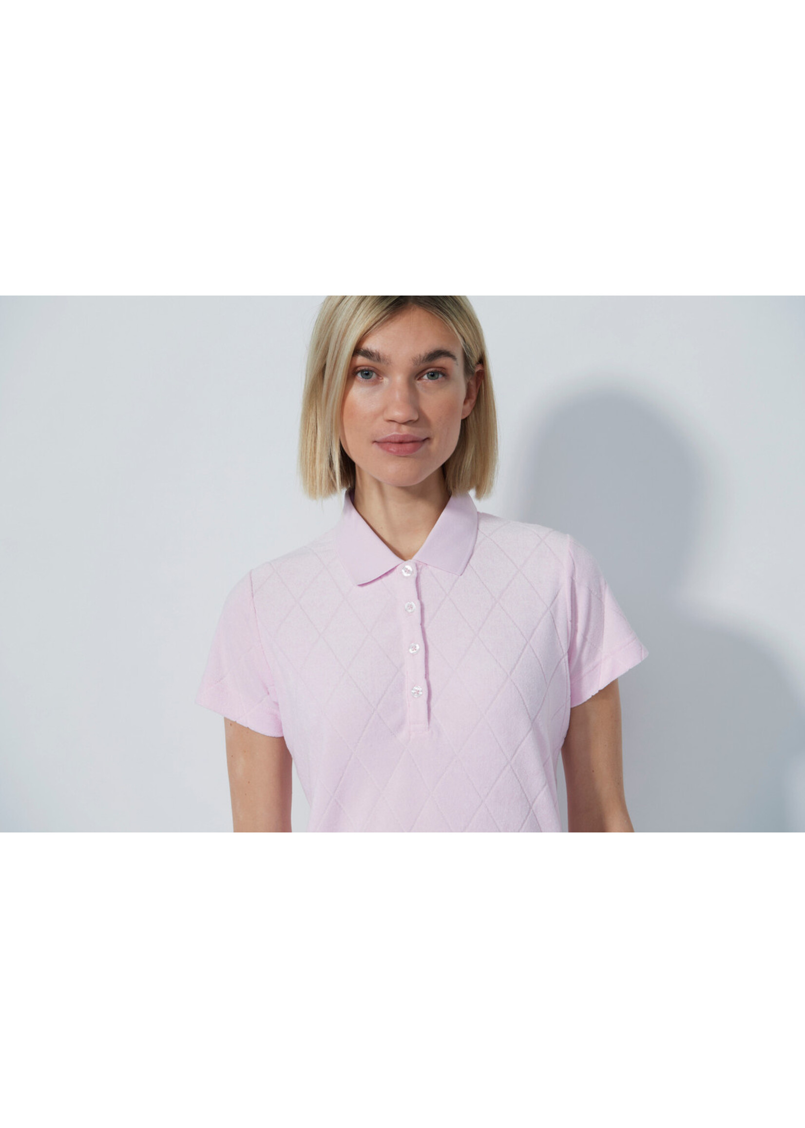 Daily Sports Daily Terry Touch SS Polo - 800 - Roze