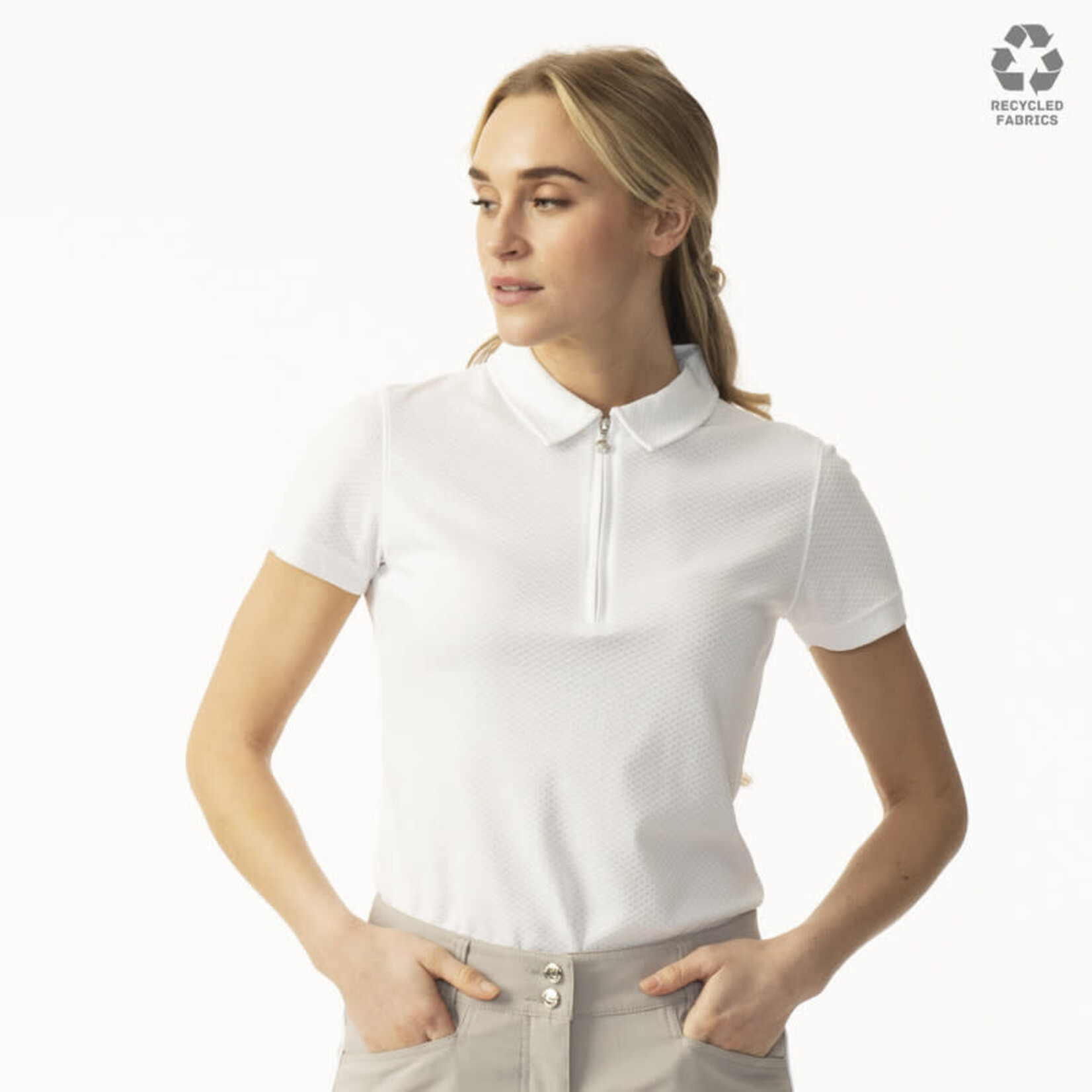 Daily Sports Daily Peoria Polo - 100 - White