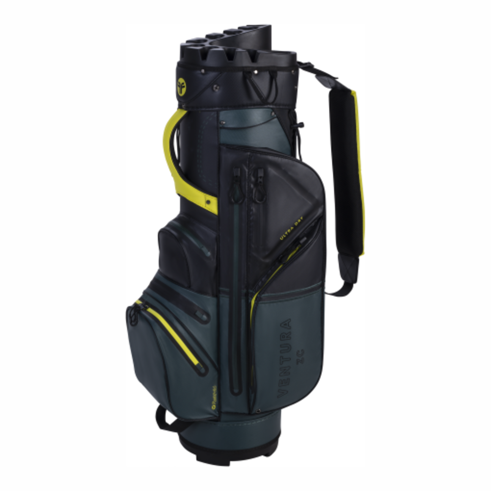 FastFold FastFold Ventura Ultra Dry Silencer Cartbag - Black/Green
