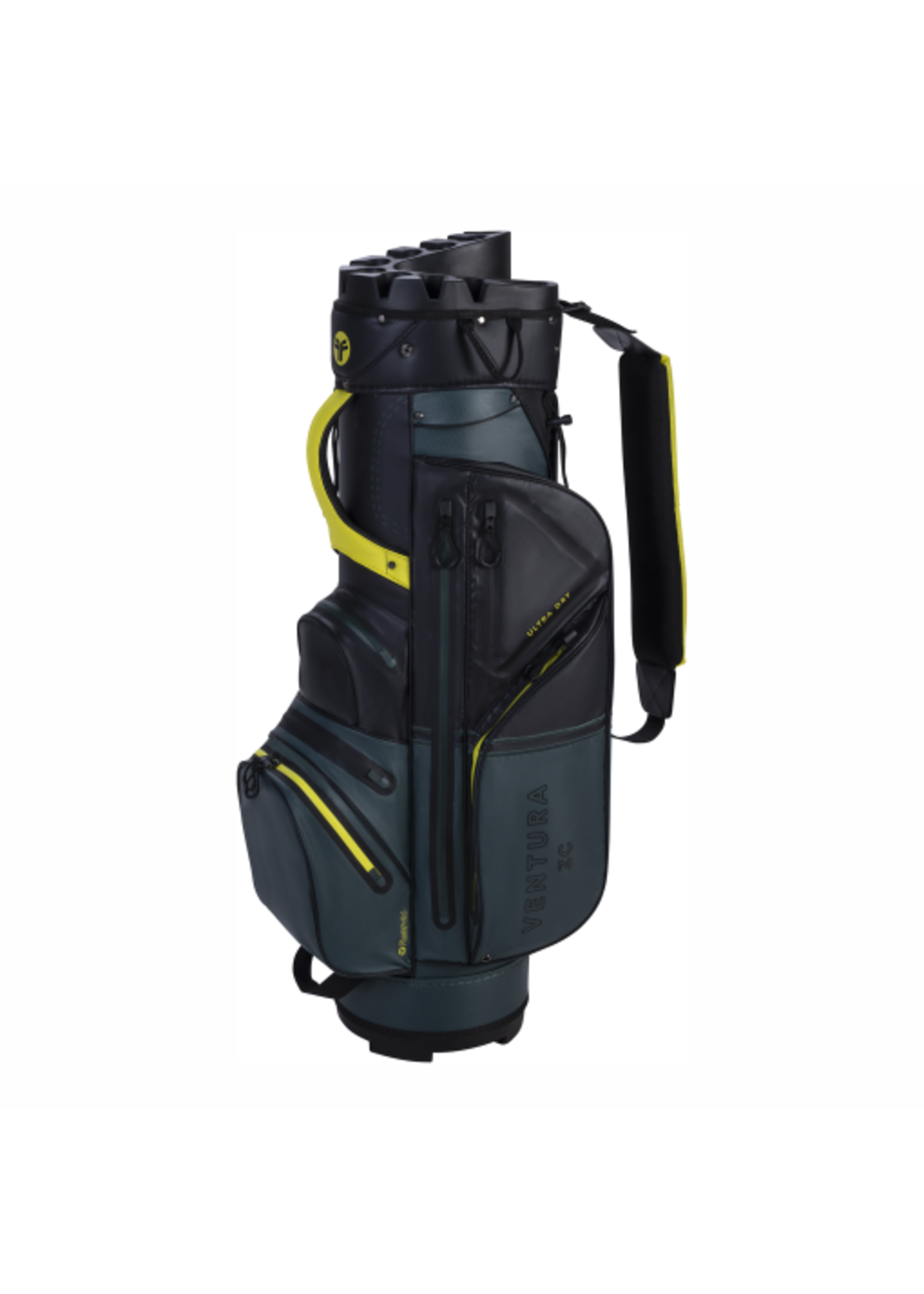 FastFold FastFold Ventura Ultra Dry Silencer Cartbag - Black/Green