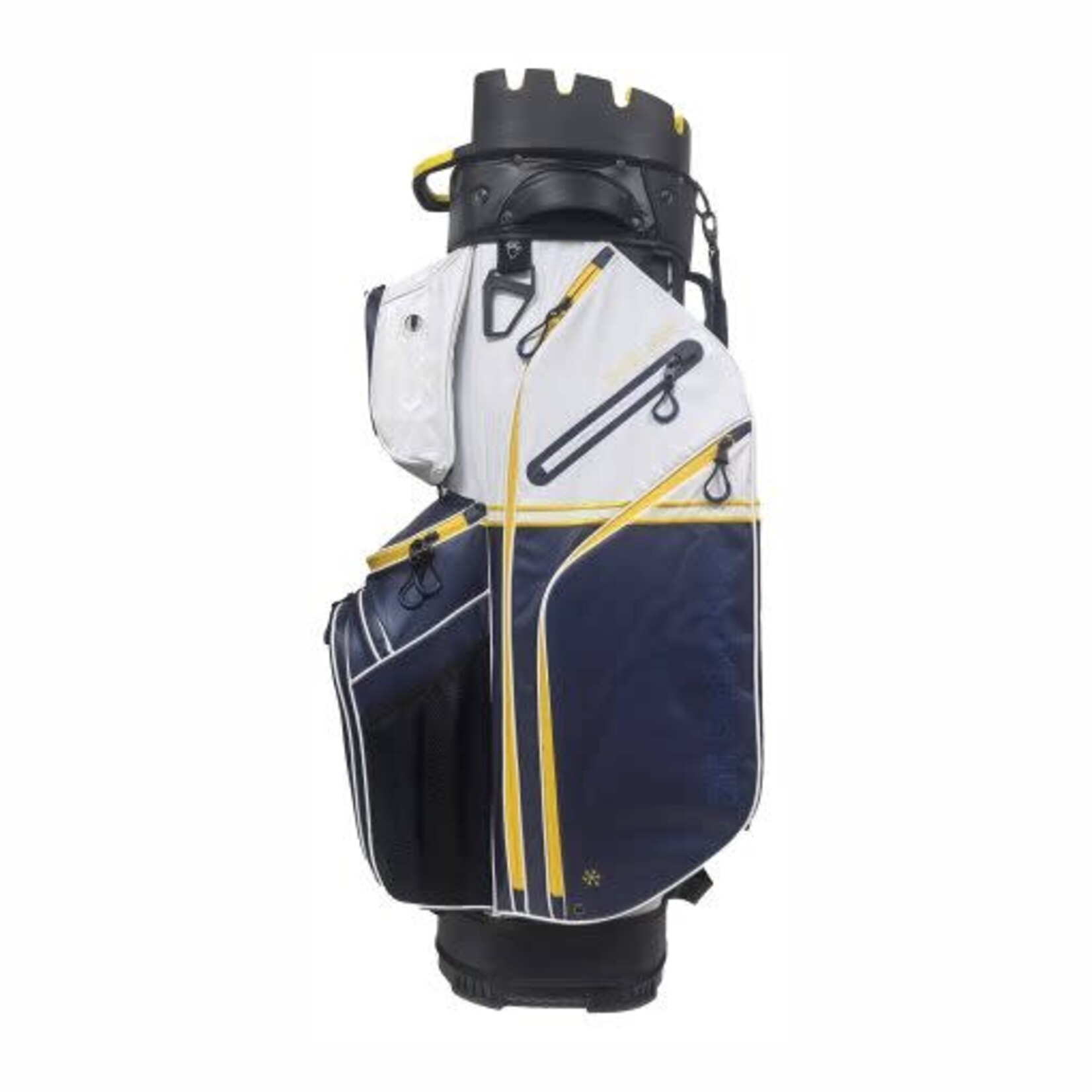 FastFold FastFold Polaris Rain Dry Silencer Cartbag - Navy/White/Yellow