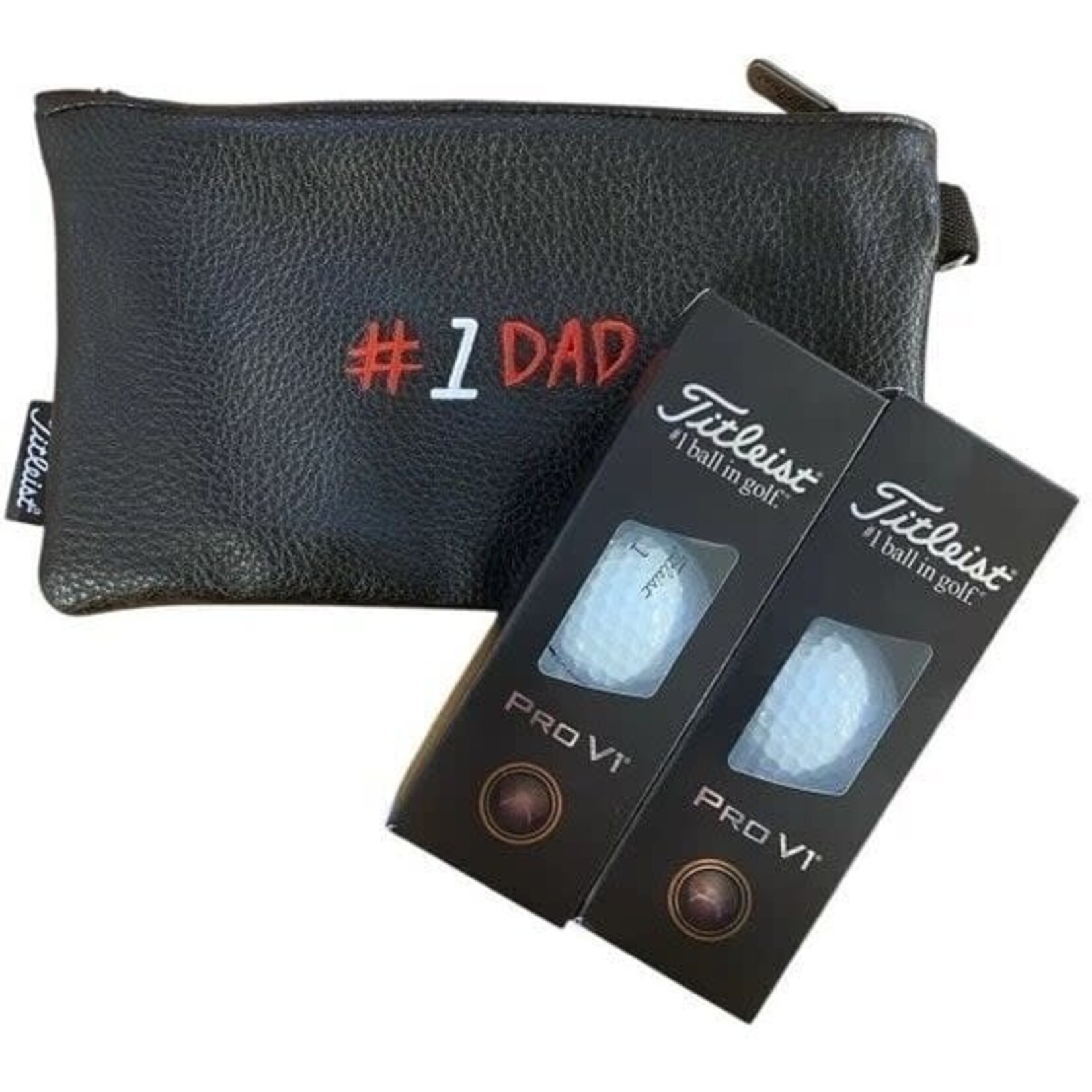 Titleist Titleist - Father's Day  Pro-V1 half dzn & Pouch - Limited Edition