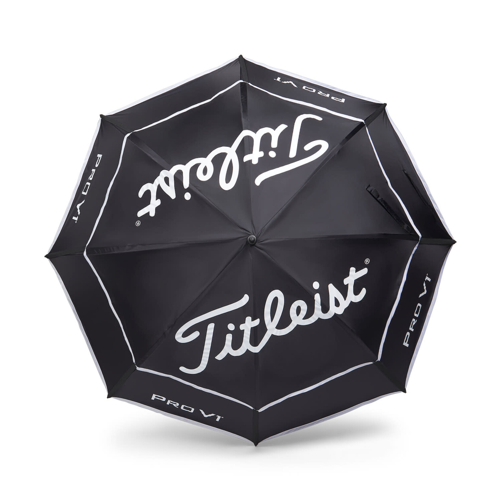 Titleist Titleist Tour Umbrella Double Canopy - Black/White UV