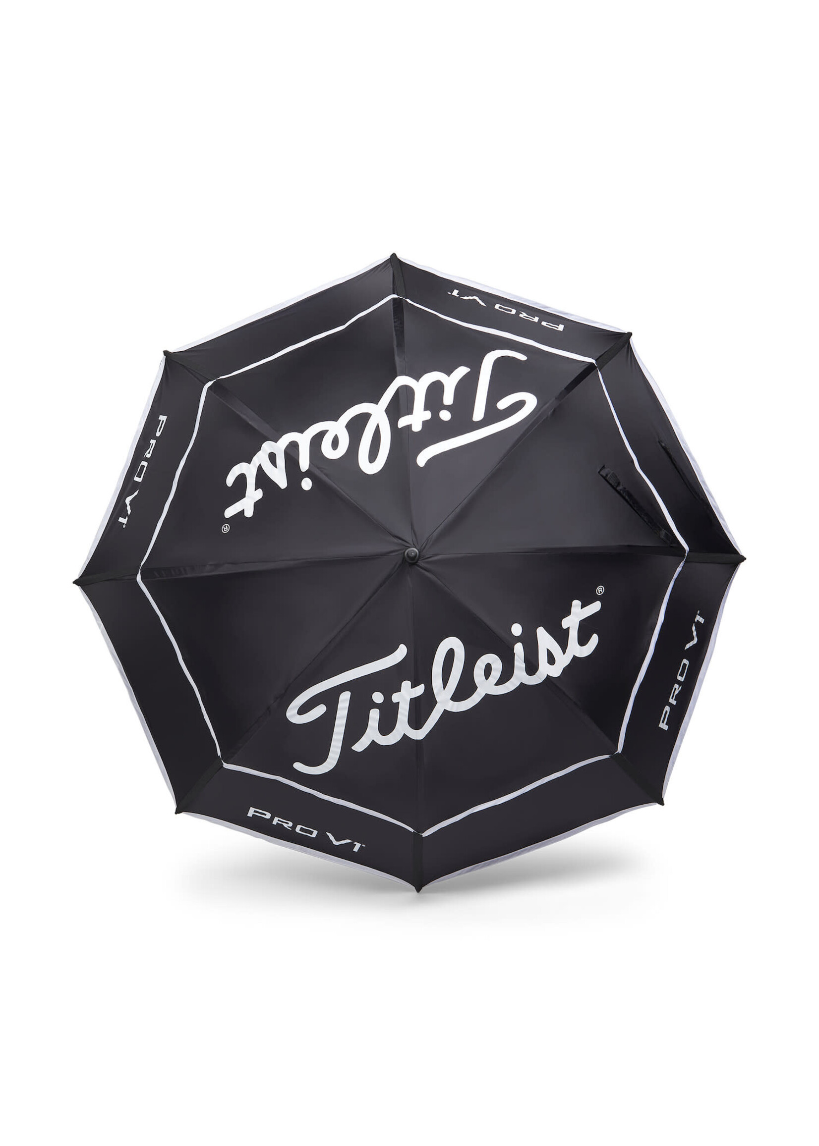 Titleist Titleist Tour Umbrella Double Canopy - Black/White UV