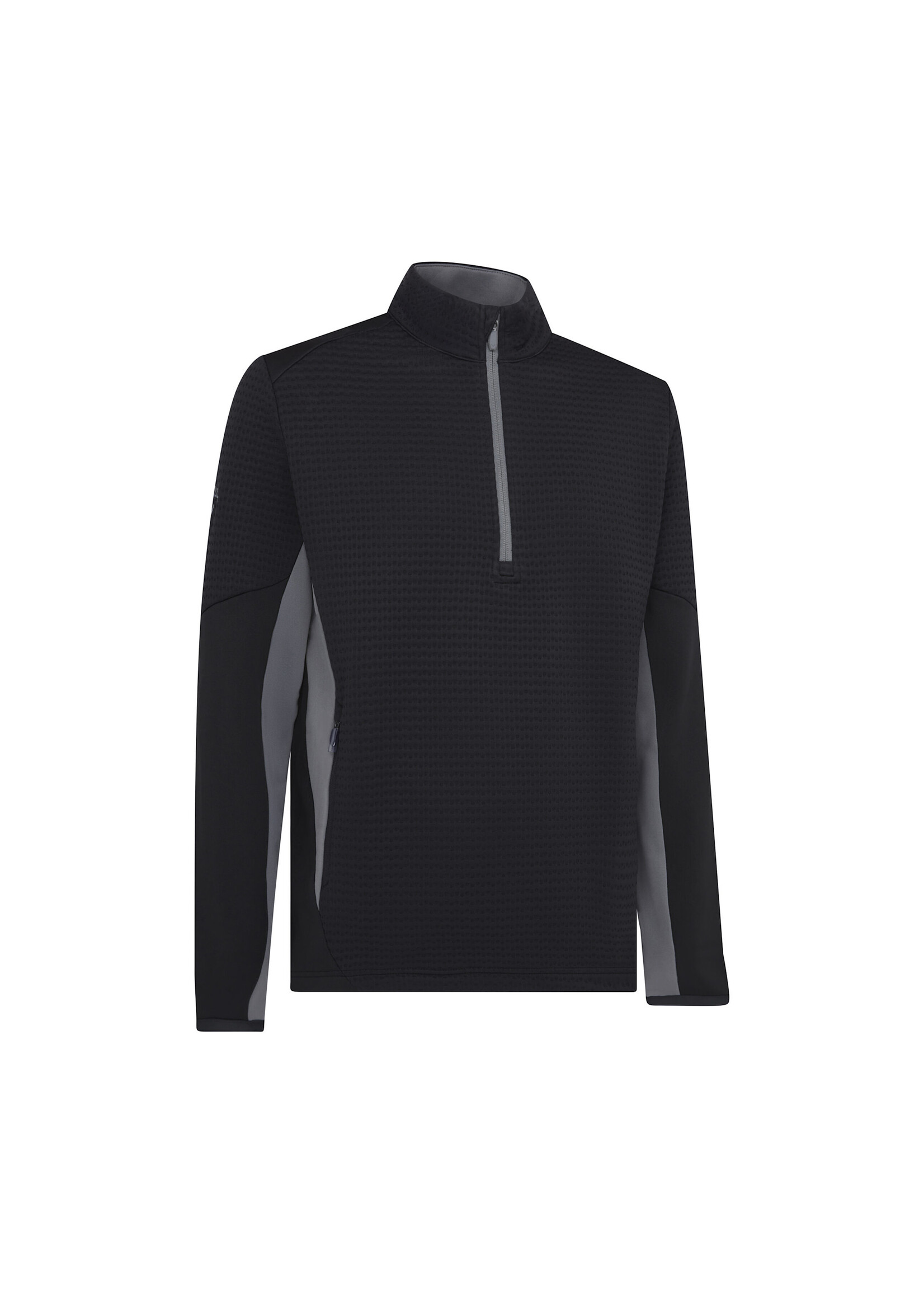 Callaway Callaway - Midweight Textured 1/4 Zip Pullover - Black