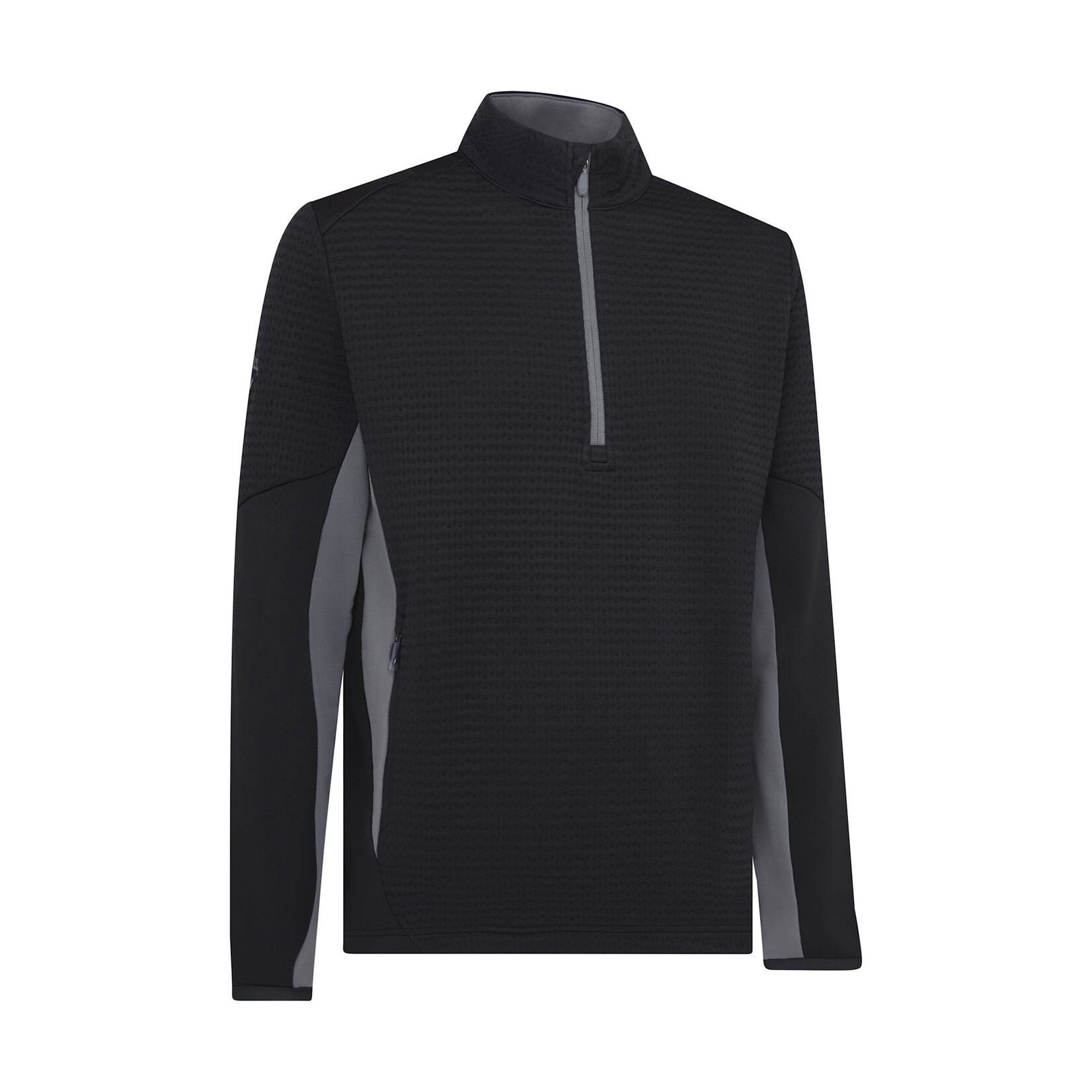 Callaway Callaway - Midweight Textured 1/4 Zip Pullover - Black