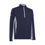 Callaway Callaway - Midweight Textured 1/4 Zip Pullover - Navy