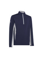 Callaway Callaway - Midweight Textured 1/4 Zip Pullover - Navy