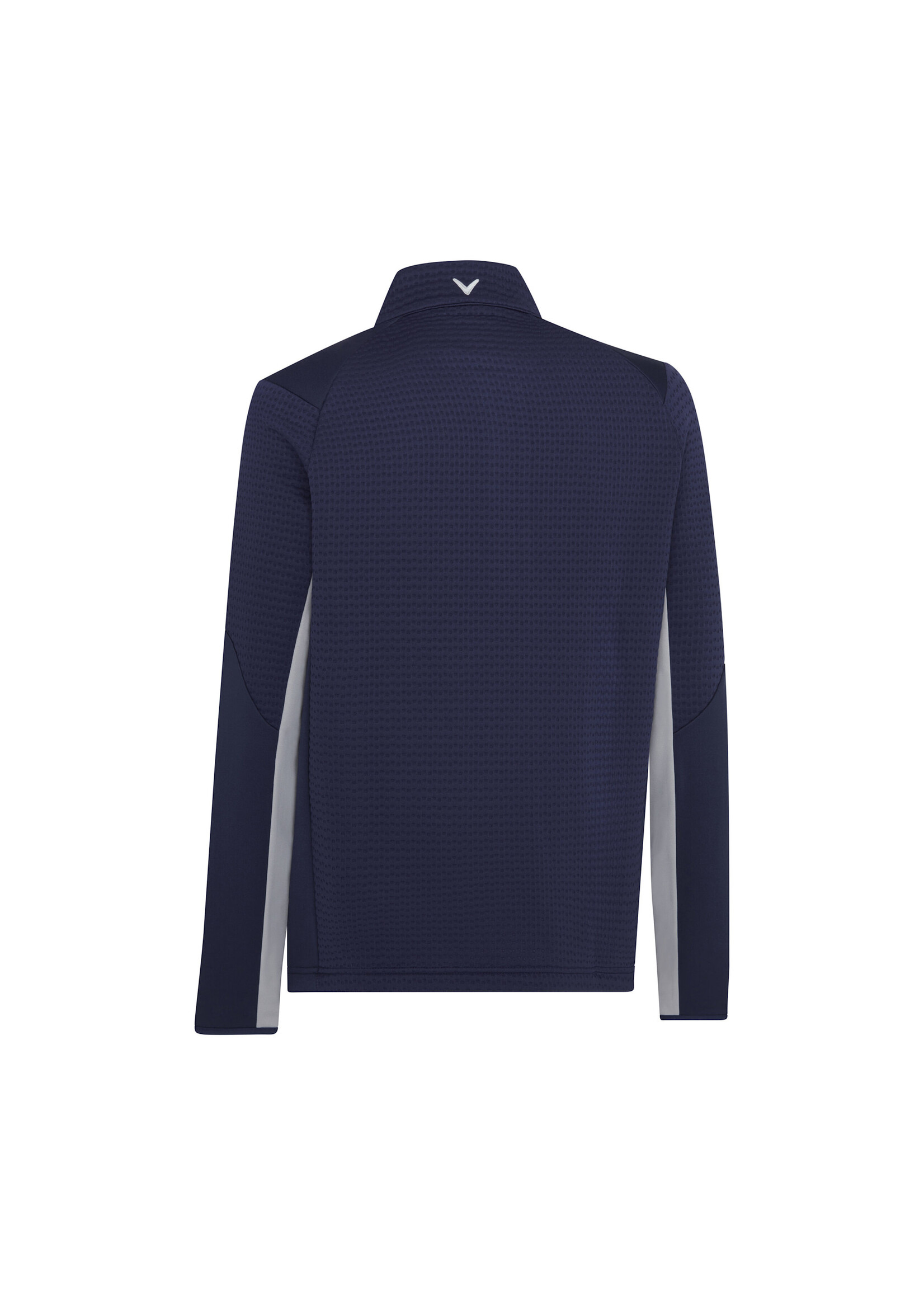 Callaway Callaway - Midweight Textured 1/4 Zip Pullover - Navy