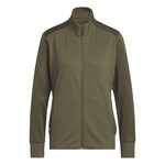 Adidas Adidas W Texture Full Zip Jacket - Olive Strata L