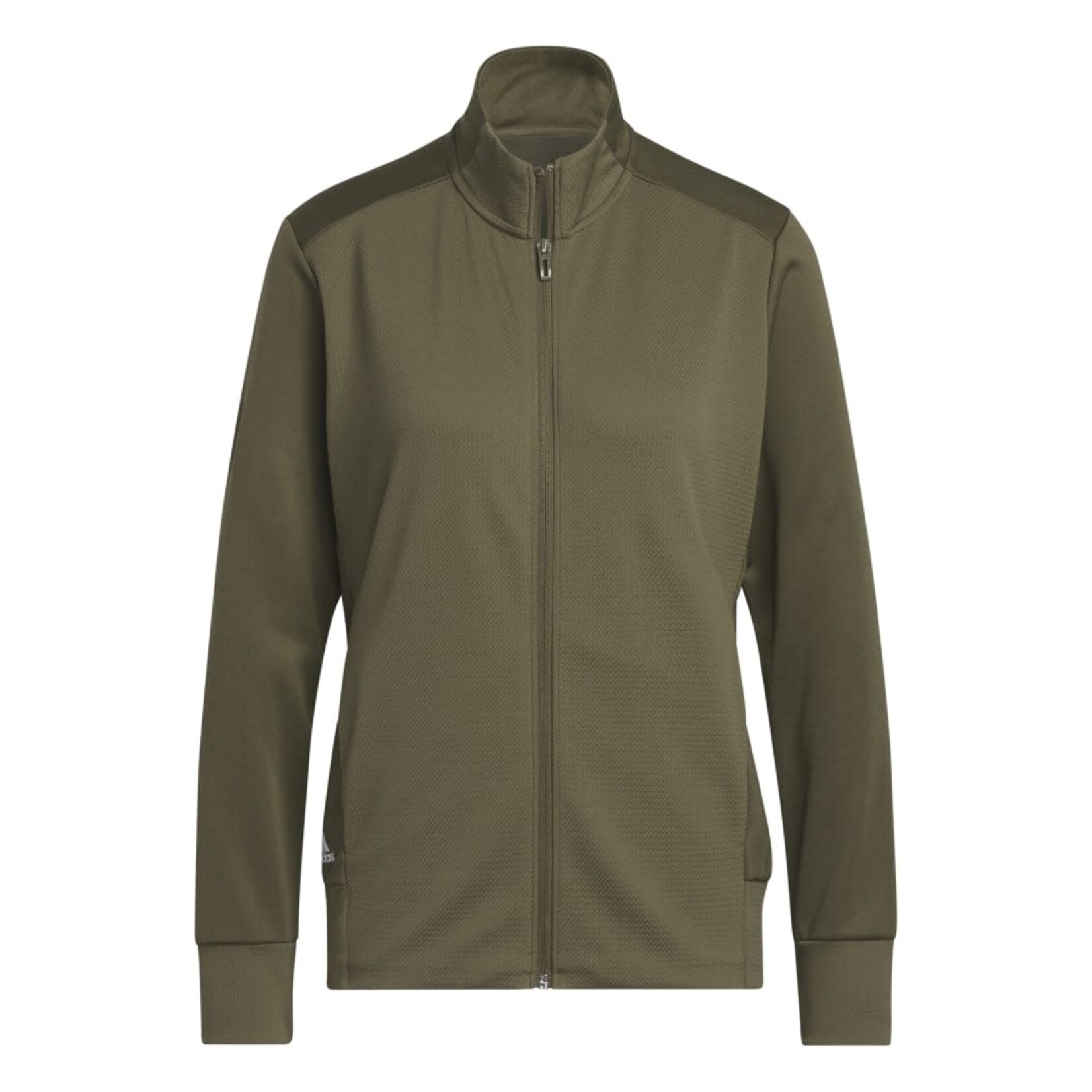 Adidas Adidas W Texture Full Zip Jacket - Olive Strata L