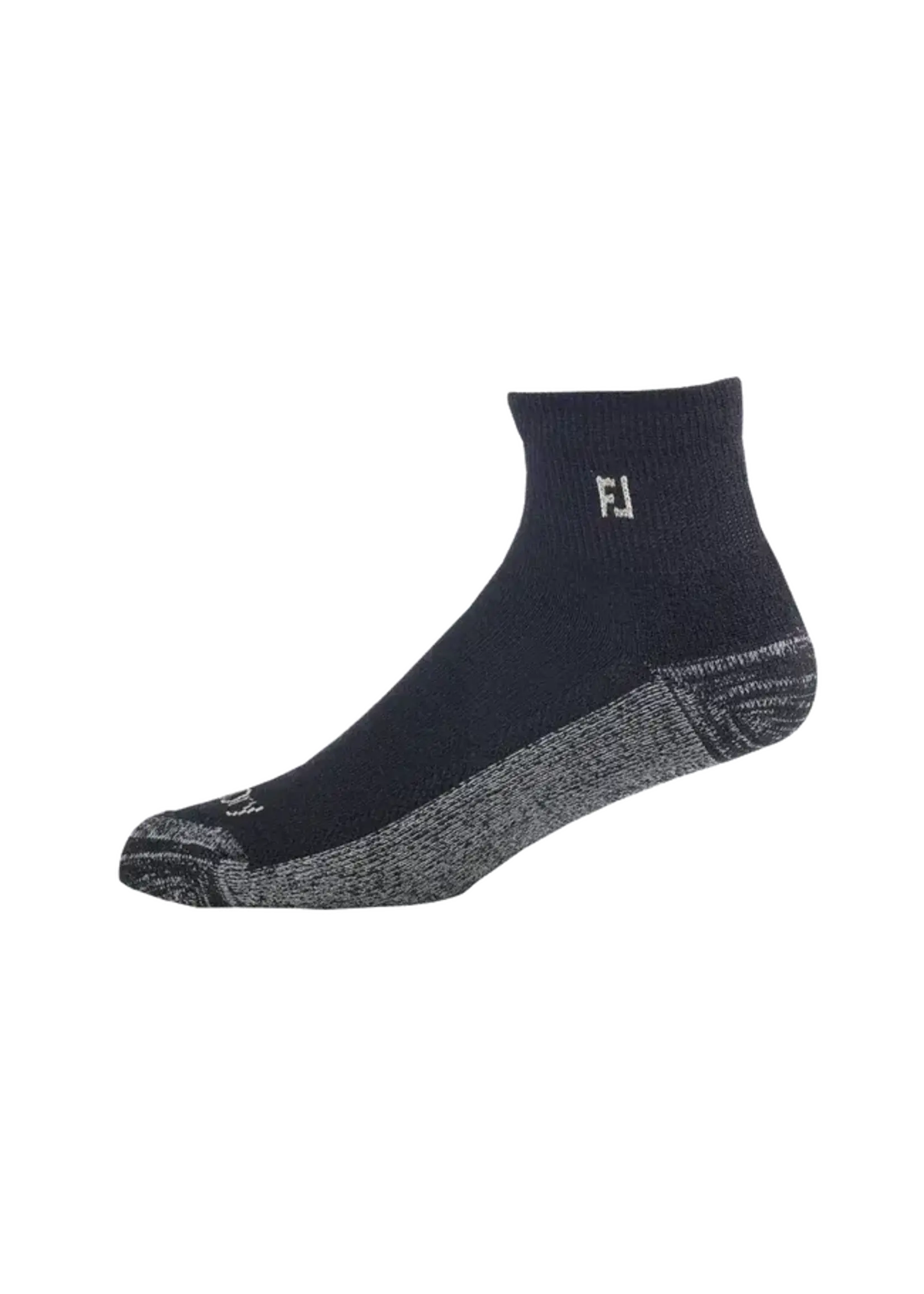 Footjoy FootJoy M ProDry Socks Quarter - Black (one size)