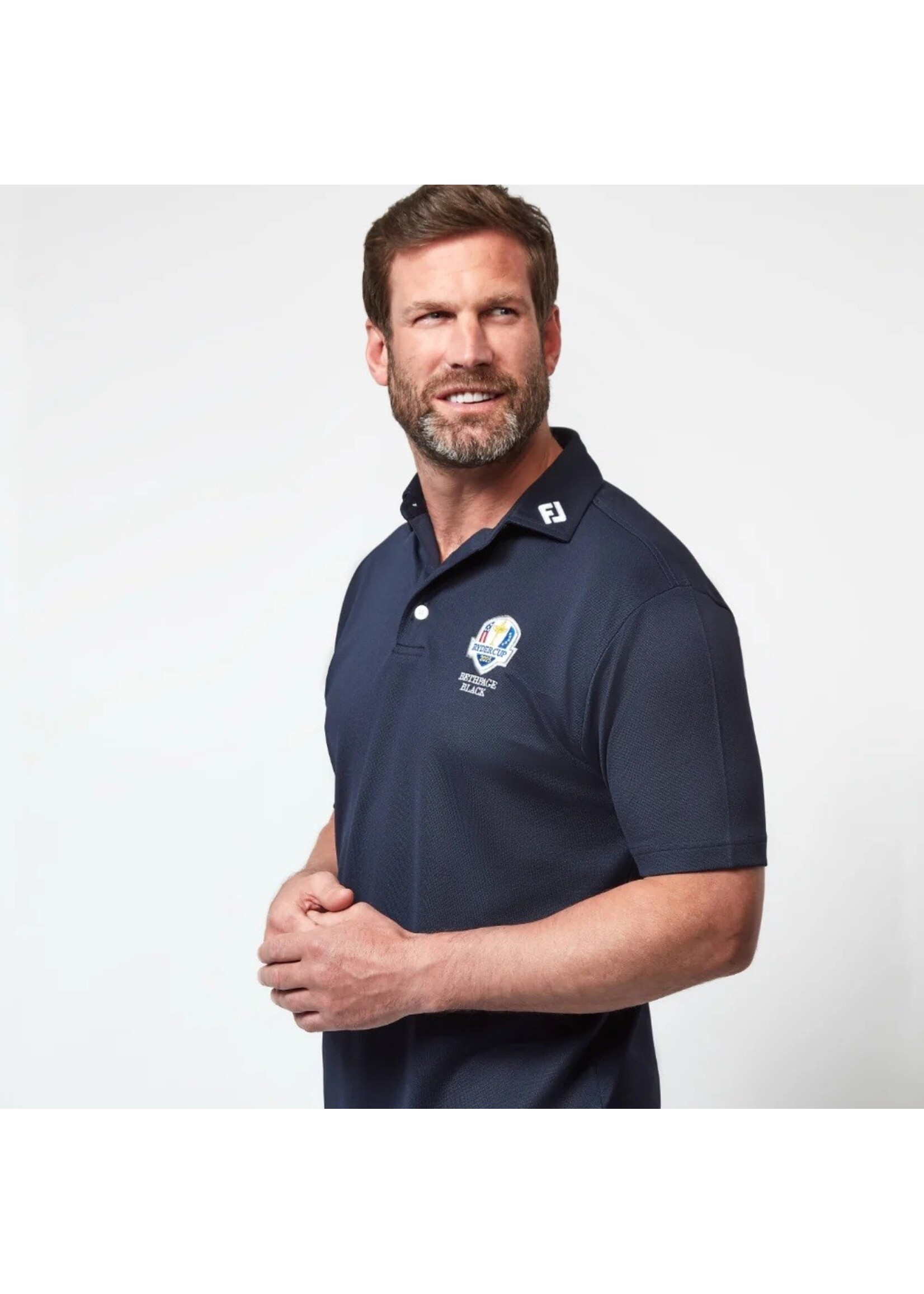 Footjoy Footjoy Stretch Pique Polo - Ryder Cup 2025 - Rood