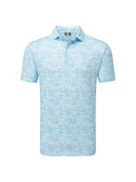 Footjoy FootJoy Garden Print Polo - Air Blue