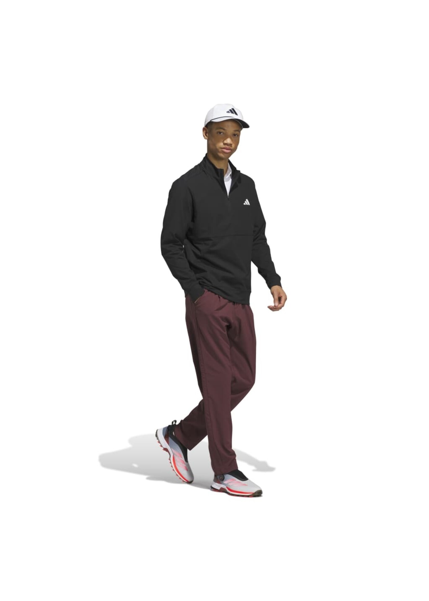 Adidas Adidas - Tour 1/4 Zip Pullover - Zwart (Black)