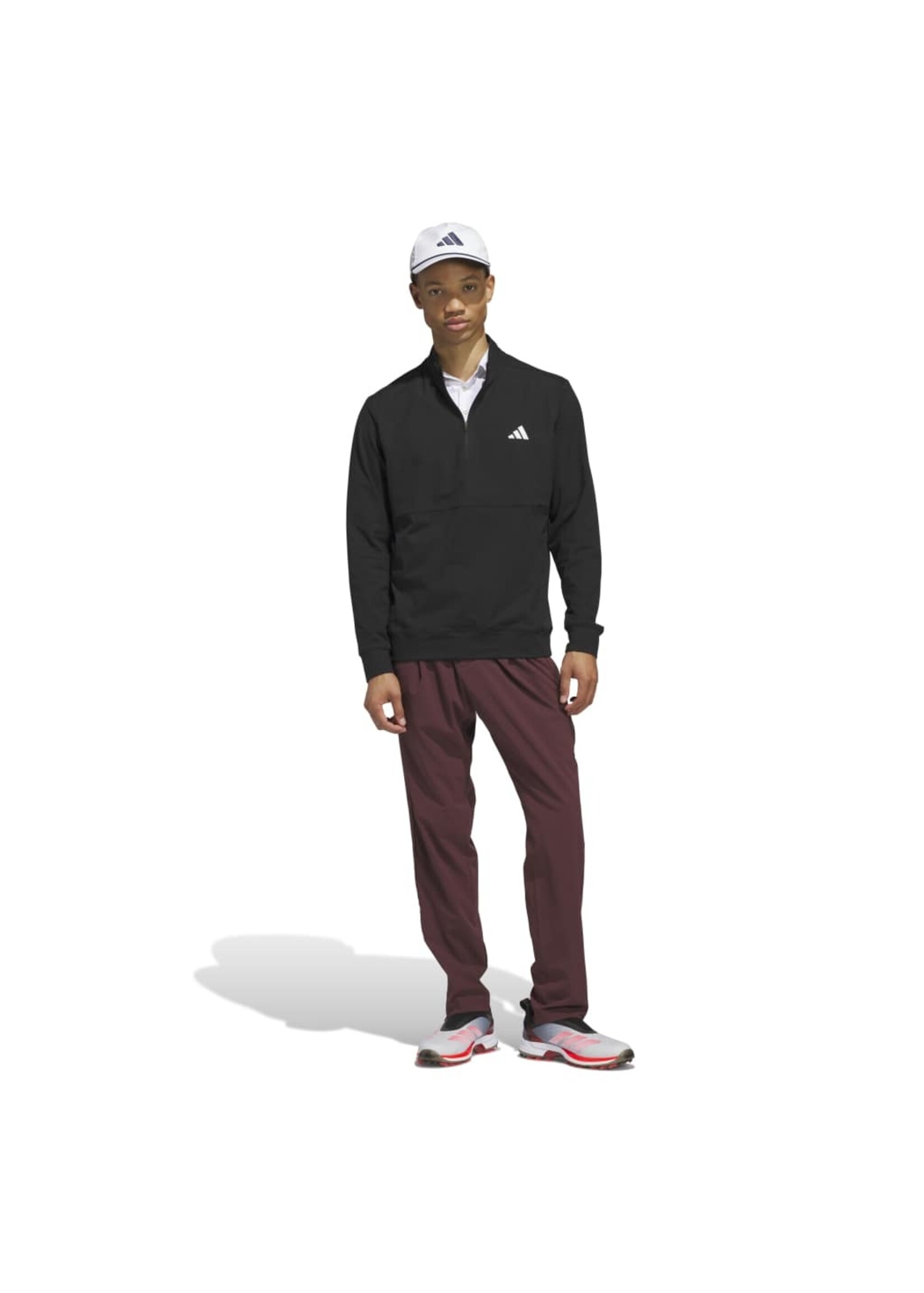 Adidas Adidas - Tour 1/4 Zip Pullover - Zwart (Black)