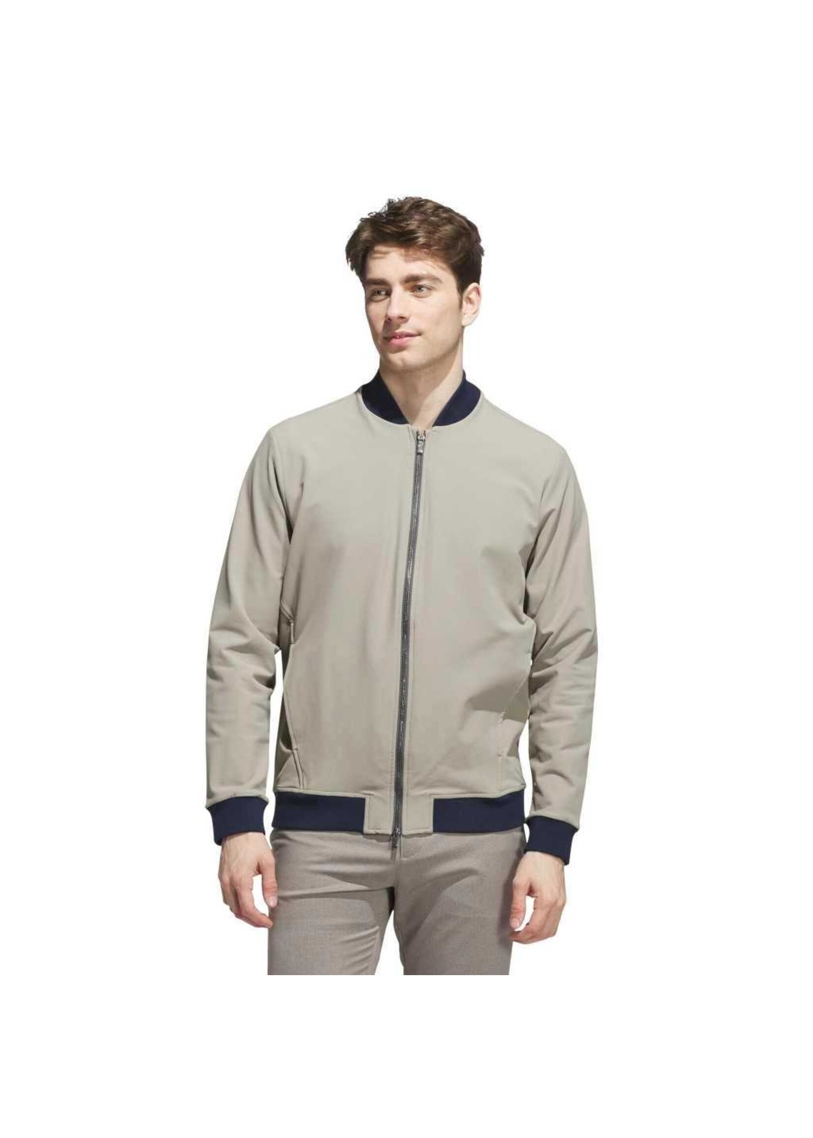 Adidas Adidas - Ultimate365 Elevated Full-Zip Jacket - Beige (Putty Beige)