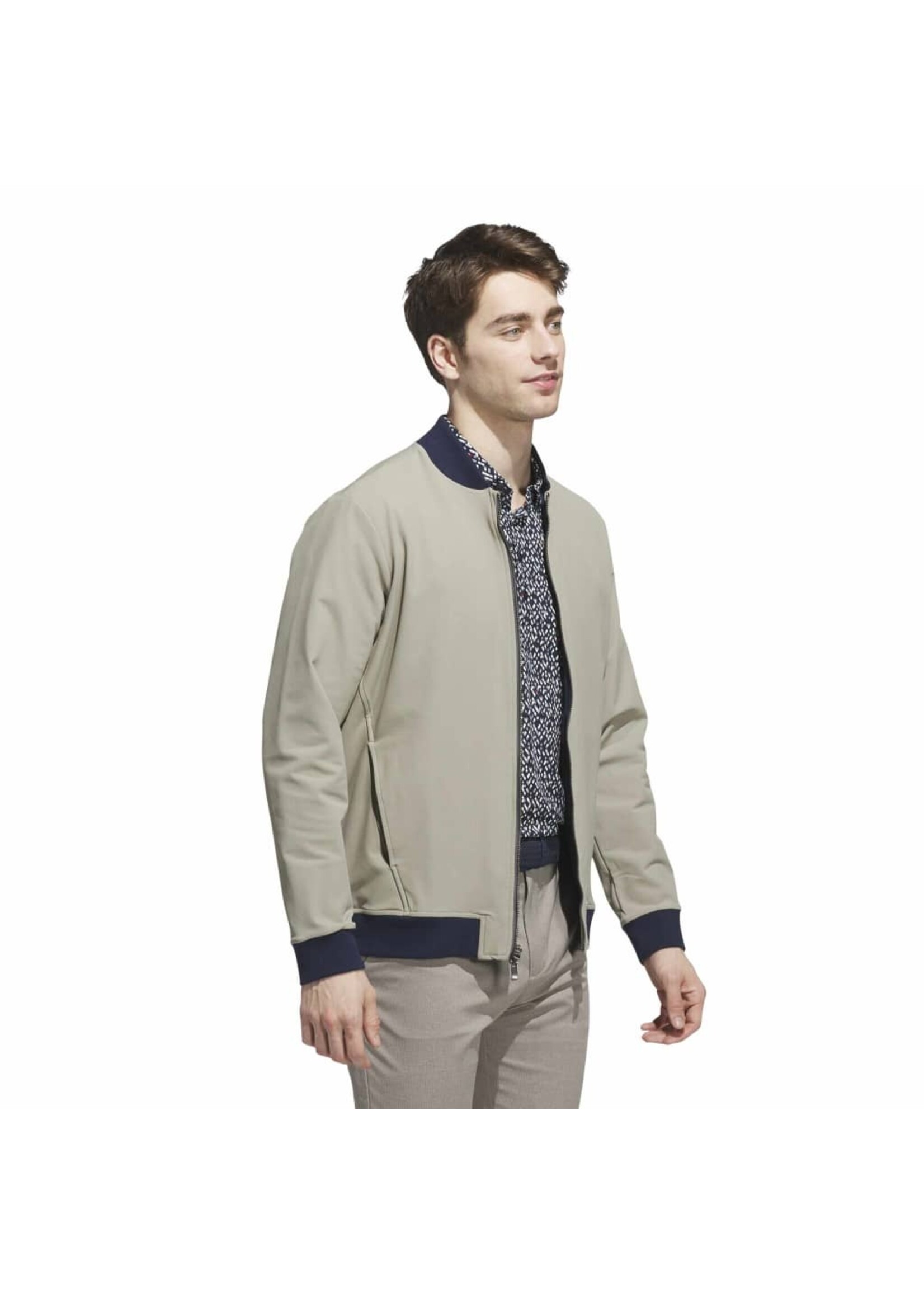 Adidas Adidas - Ultimate365 Elevated Full-Zip Jacket - Beige (Putty Beige)